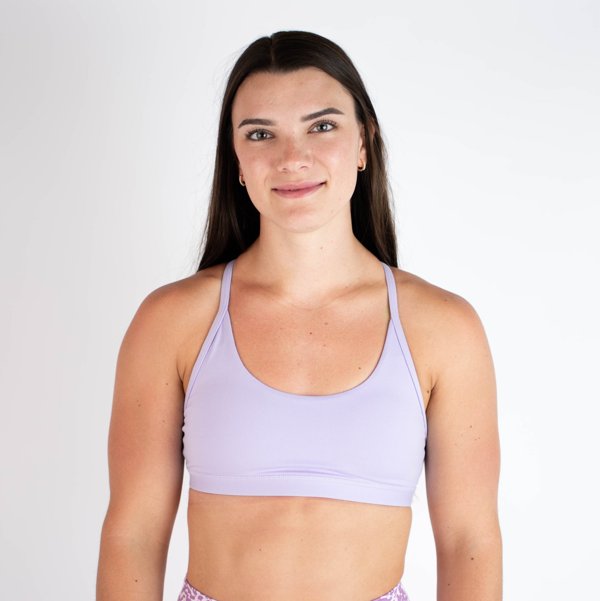 FLEO - Cami Sports Bra - Light Support - Sports Bra - frozen-amethyst-1