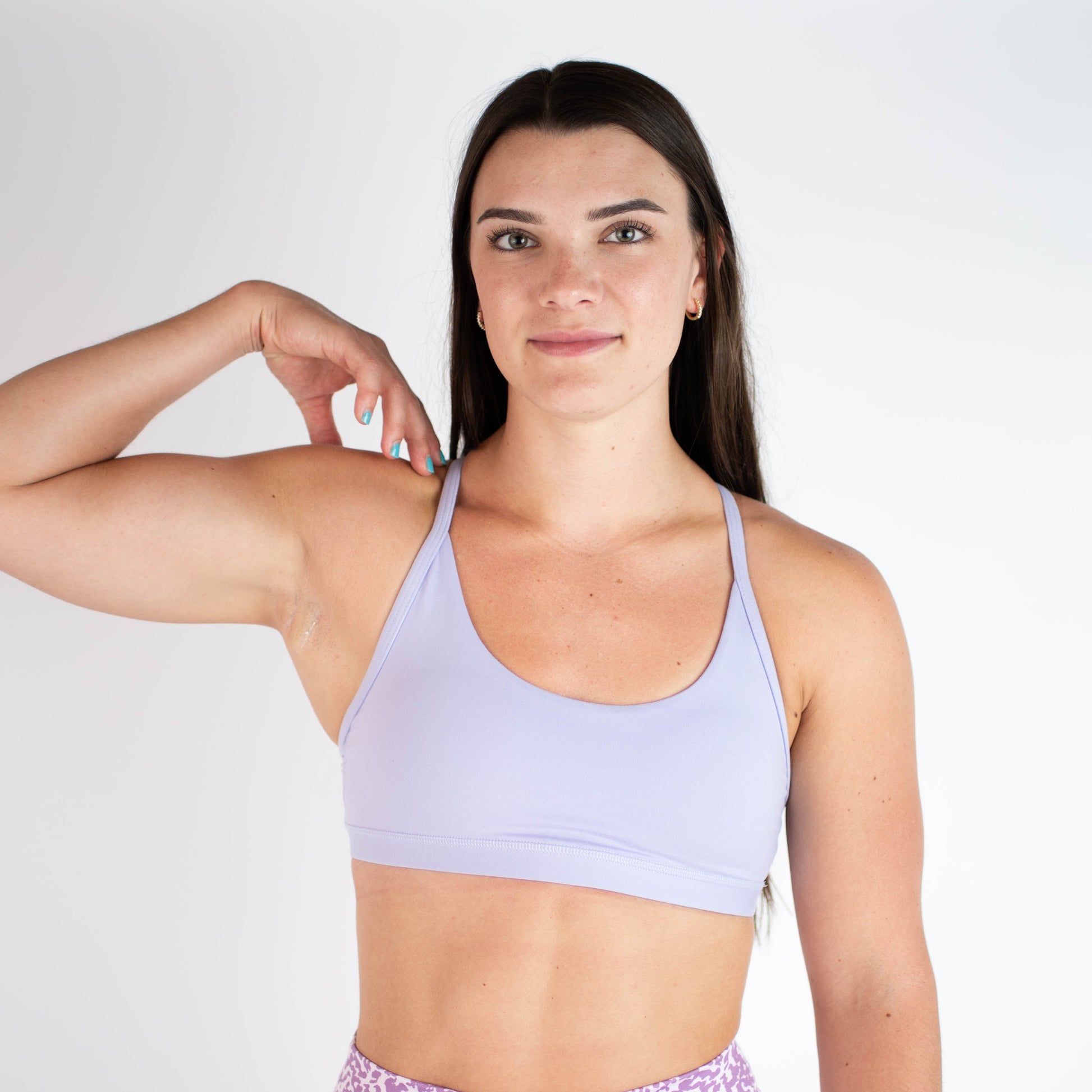 FLEO - Cami Sports Bra - Light Support - Sports Bra - frozen-amethyst-2
