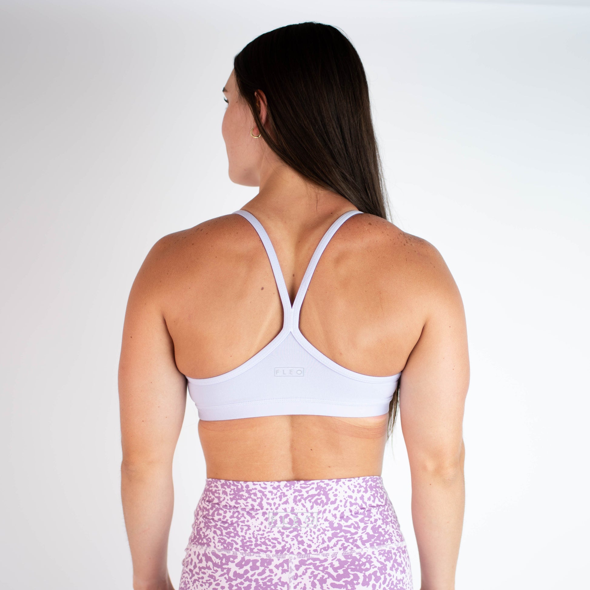 FLEO - Cami Sports Bra - Light Support - Sports Bra - frozen-amethyst-5