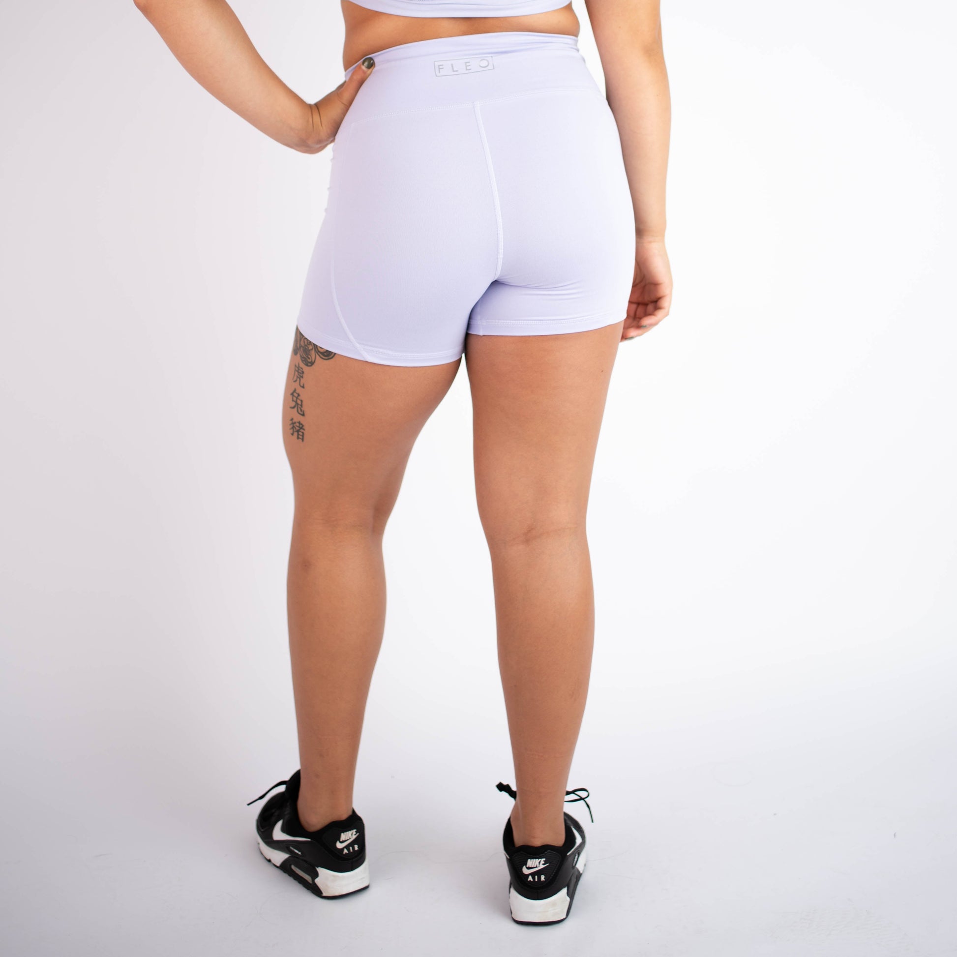 FLEO - True High Contour Short 4" - Higher Rise - Shorts - frozen-amethyst-6_1df41e51-8f7f-4ae1-b0cc-20362c17364a