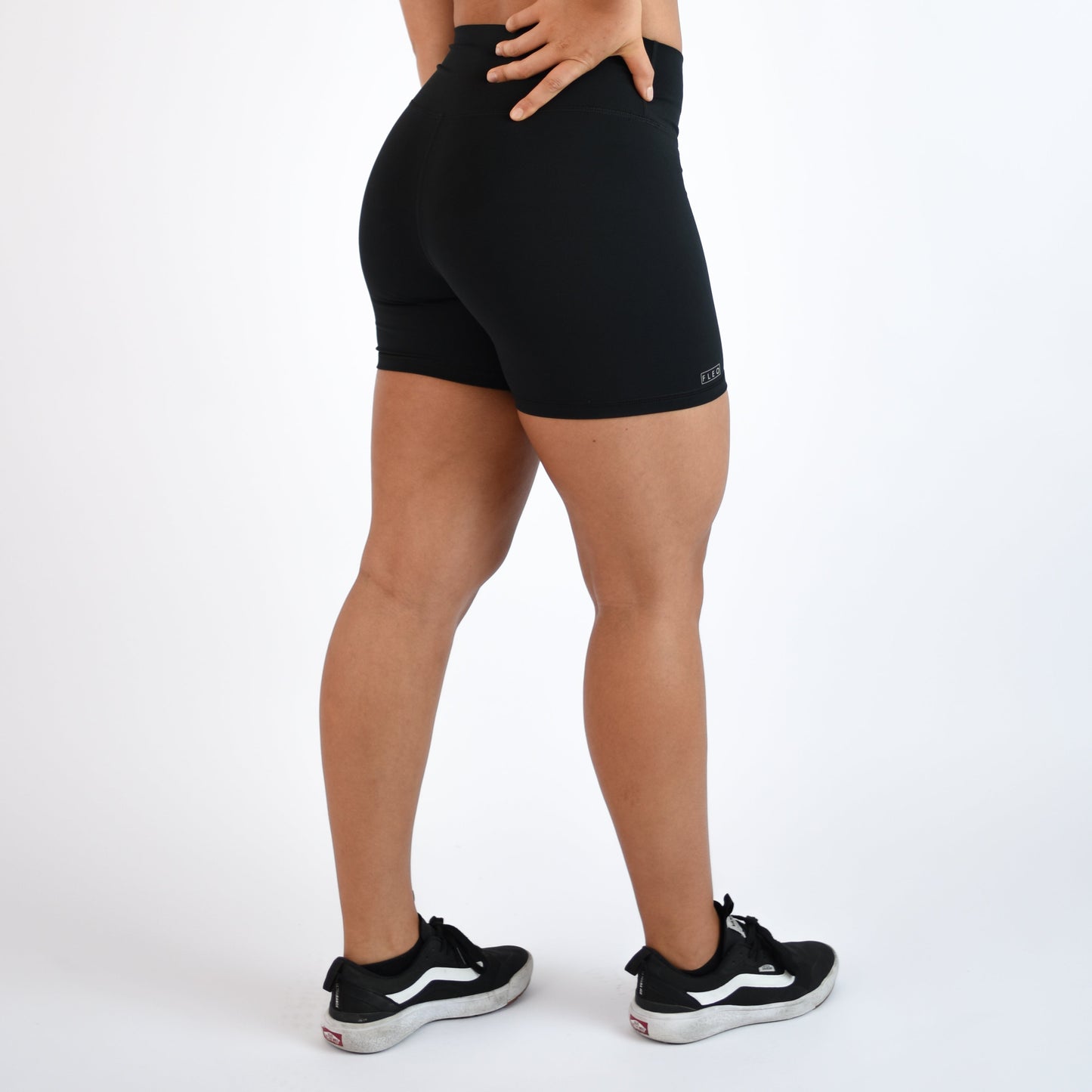 FLEO - Go Go Short 5" - High Rise - Shorts - go-go-black-5