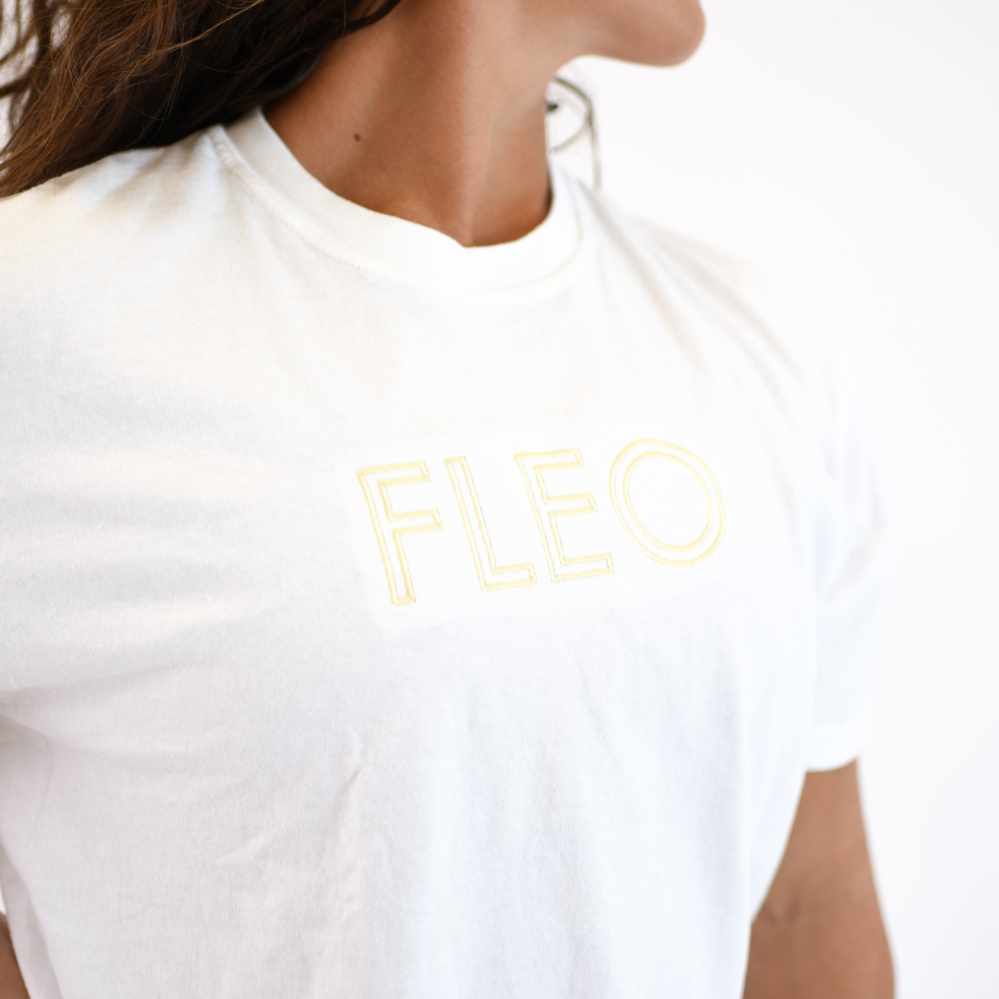 FLEO - FLEO Oversized Tee - T - gold_white-4