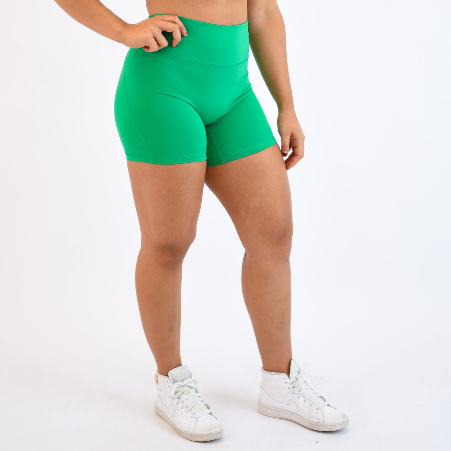 FLEO - Charge Short 5" - No Front Seam - Higher Rise - Shorts - golf-green-2_d54b8900-a04f-4ed8-a4a4-9f84e688f7e2