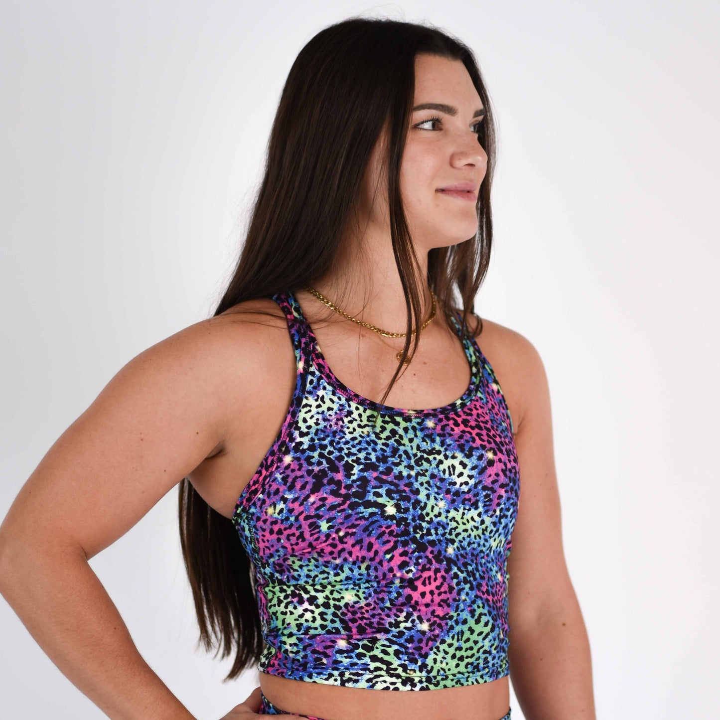 FLEO - Switch Up Crop Tank - Fitted - Tank - good-glow-3_272c202f-a6e0-4814-b397-b7407a5d2916