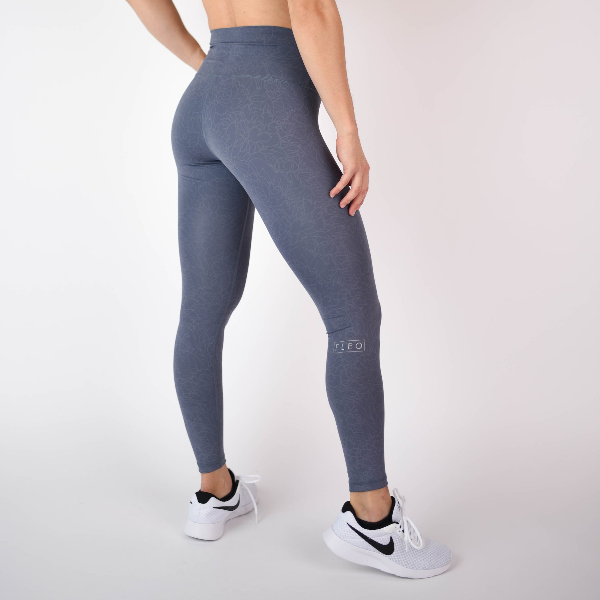 FLEO - El Toro Leggings 25" - High Rise - Leggings - granite-flower-4