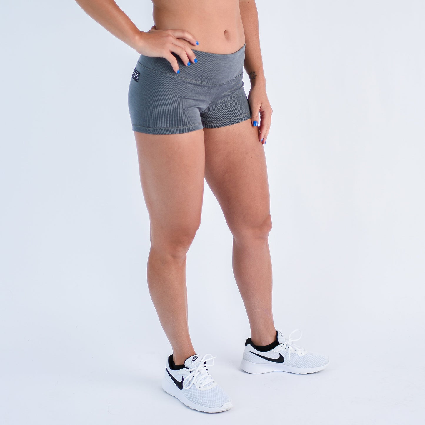 FLEO - Original Short 2.5" - Mid Rise - Shorts - grayribOG-2