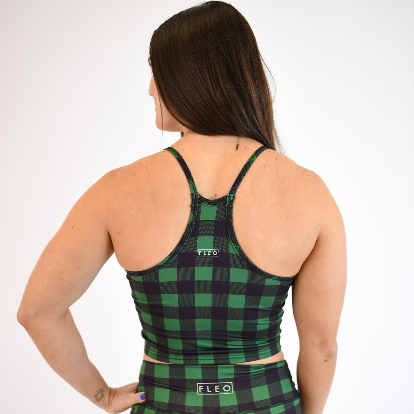 FLEO - Switch Up Crop Tank - Fitted - Tank - green-buffalo-5_45d5a25f-0c63-41a6-a151-ee5cc2120819