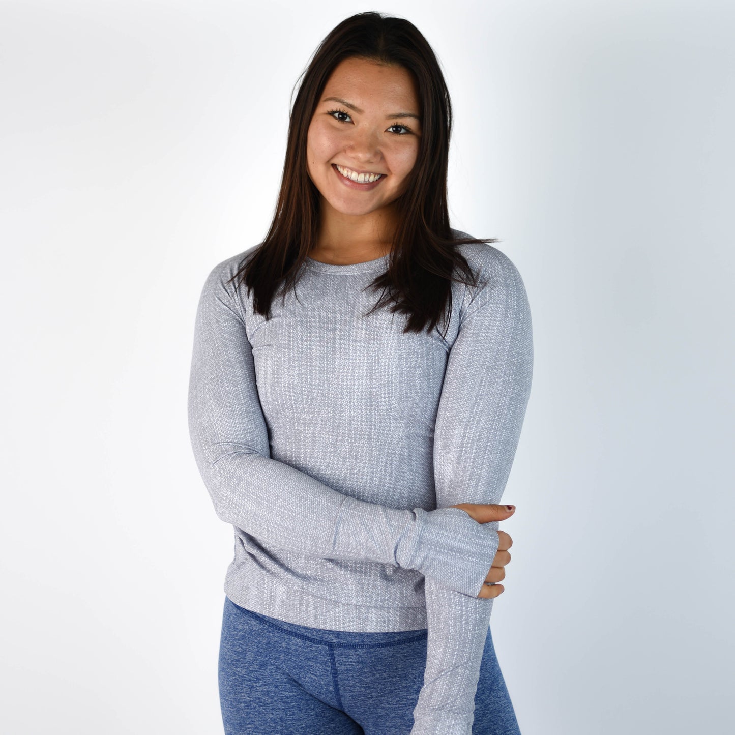 FLEO - Foundation Full Long Sleeve - Long Sleeve - grey-twill-1