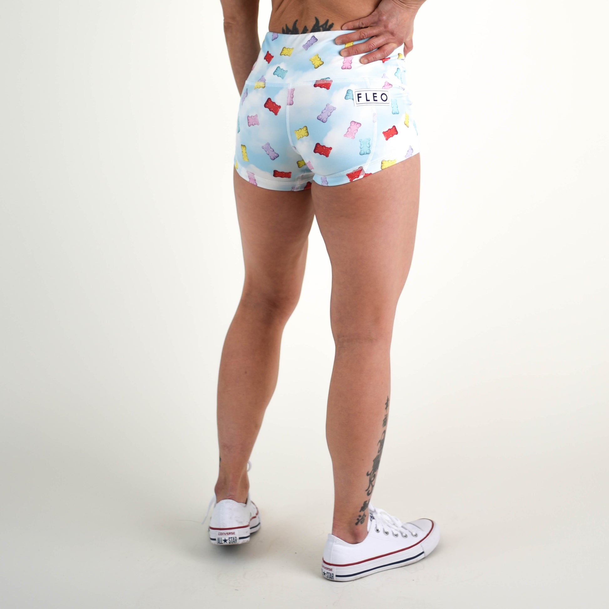 FLEO - Gummy Bear Sky Low Rise Contour - Shorts - gummy-bear-4