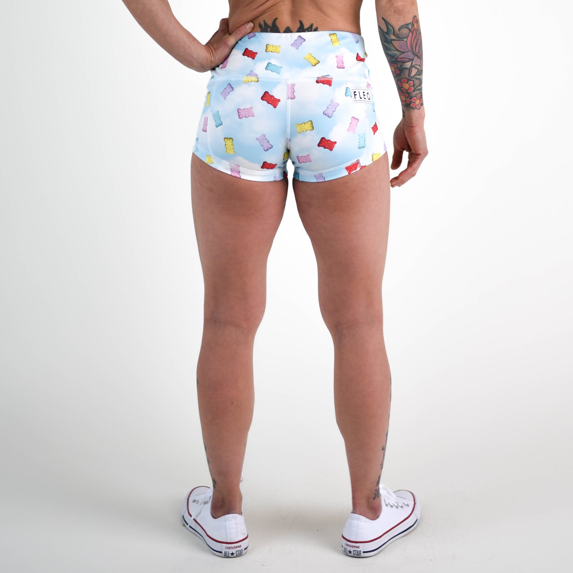 FLEO - Gummy Bear Sky Low Rise Contour - Shorts - gummy-bear-6