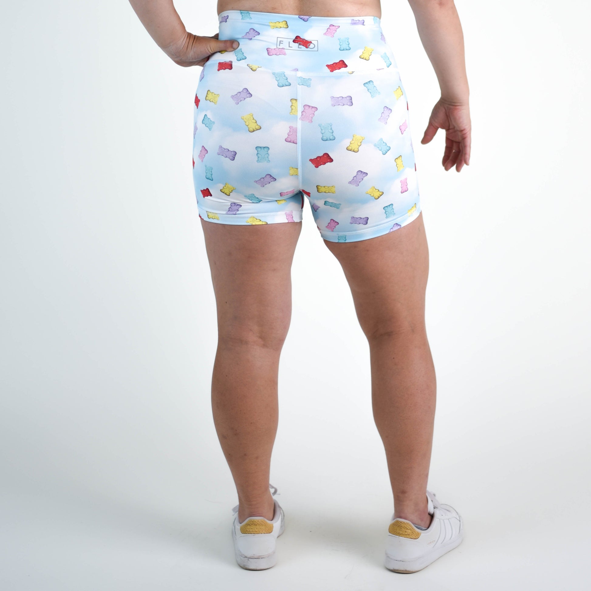 FLEO - True High Short 4" - Higher Rise - Shorts - gummy-bear-sky-6