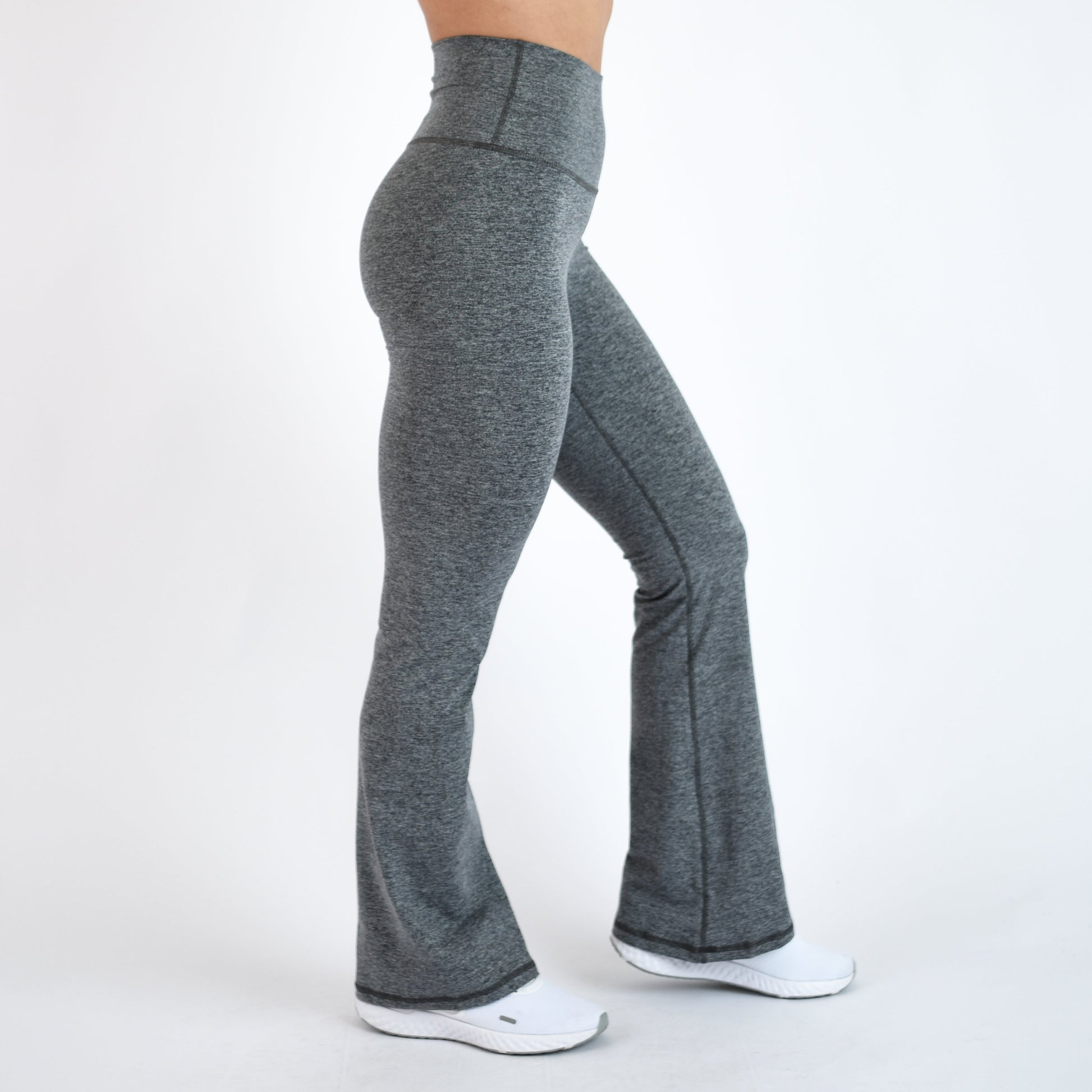 FLEO - Flare Legging - Higher Rise - Leggings - h.asphlat-flare-8