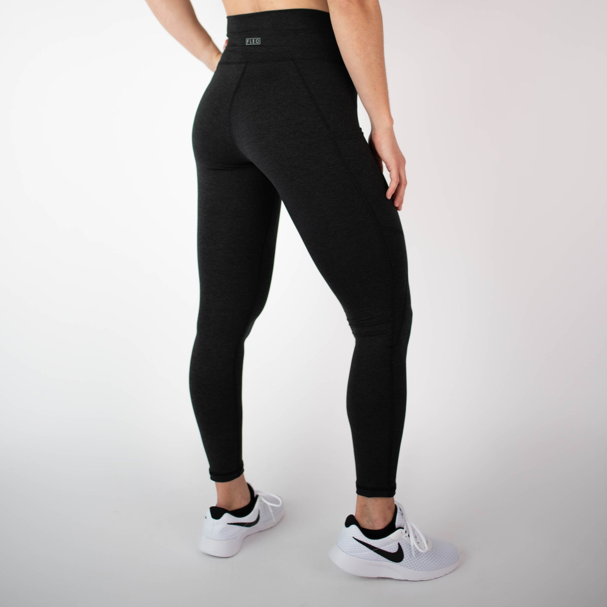 FLEO - Reverie Pocket Leggings 25" - High Rise - Leggings - h.blackreverie-5