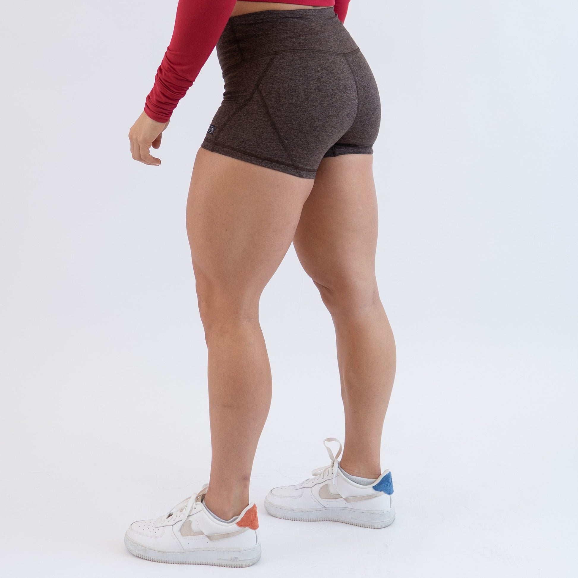 FLEO - Apex Contour Short 3.25" - Mid Rise - Shorts - h.chocolateapex-5