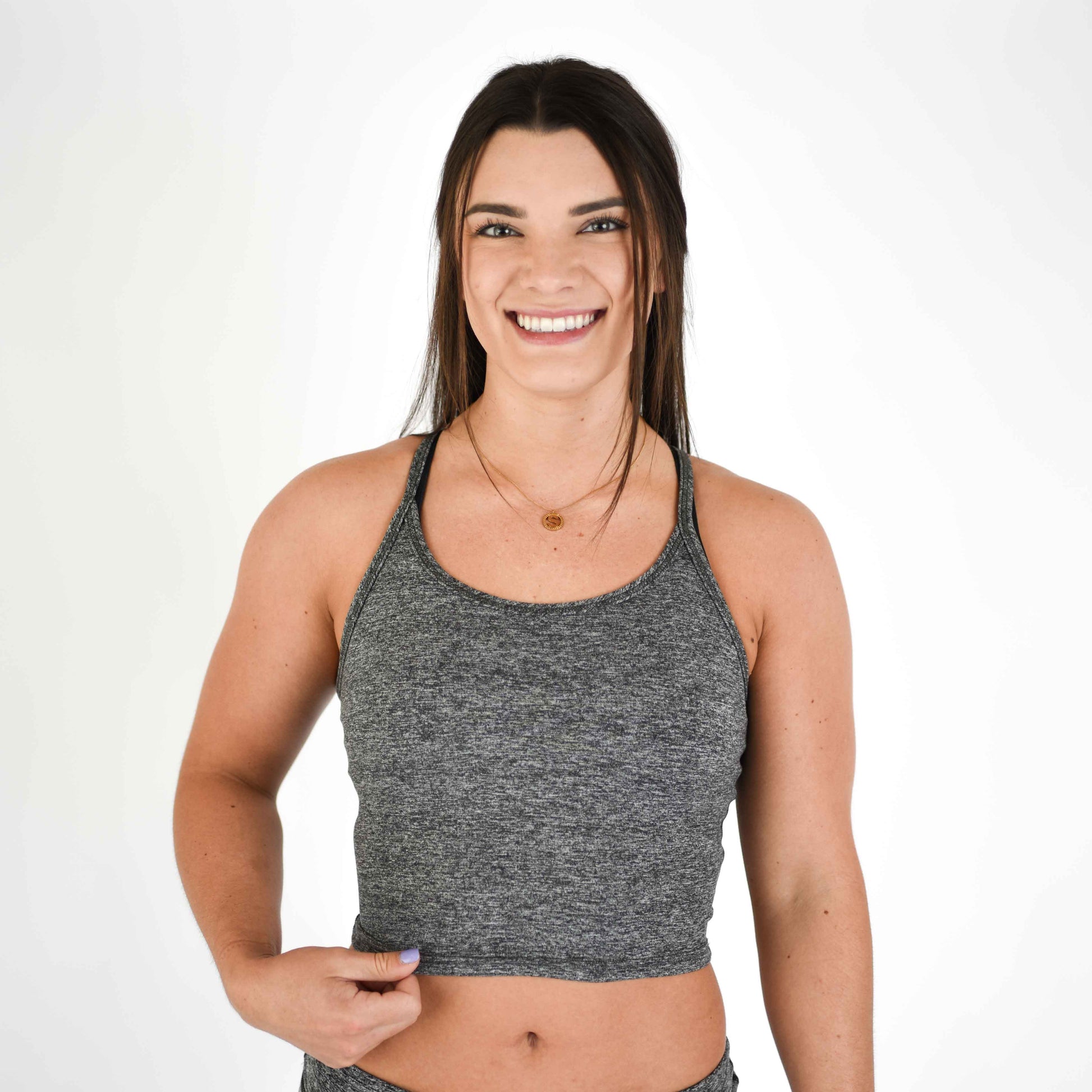 FLEO - Switch Up Crop Tank - Fitted - Tank - h.gray-1_0218479e-efbc-416f-b3d6-fe0e0018dbba