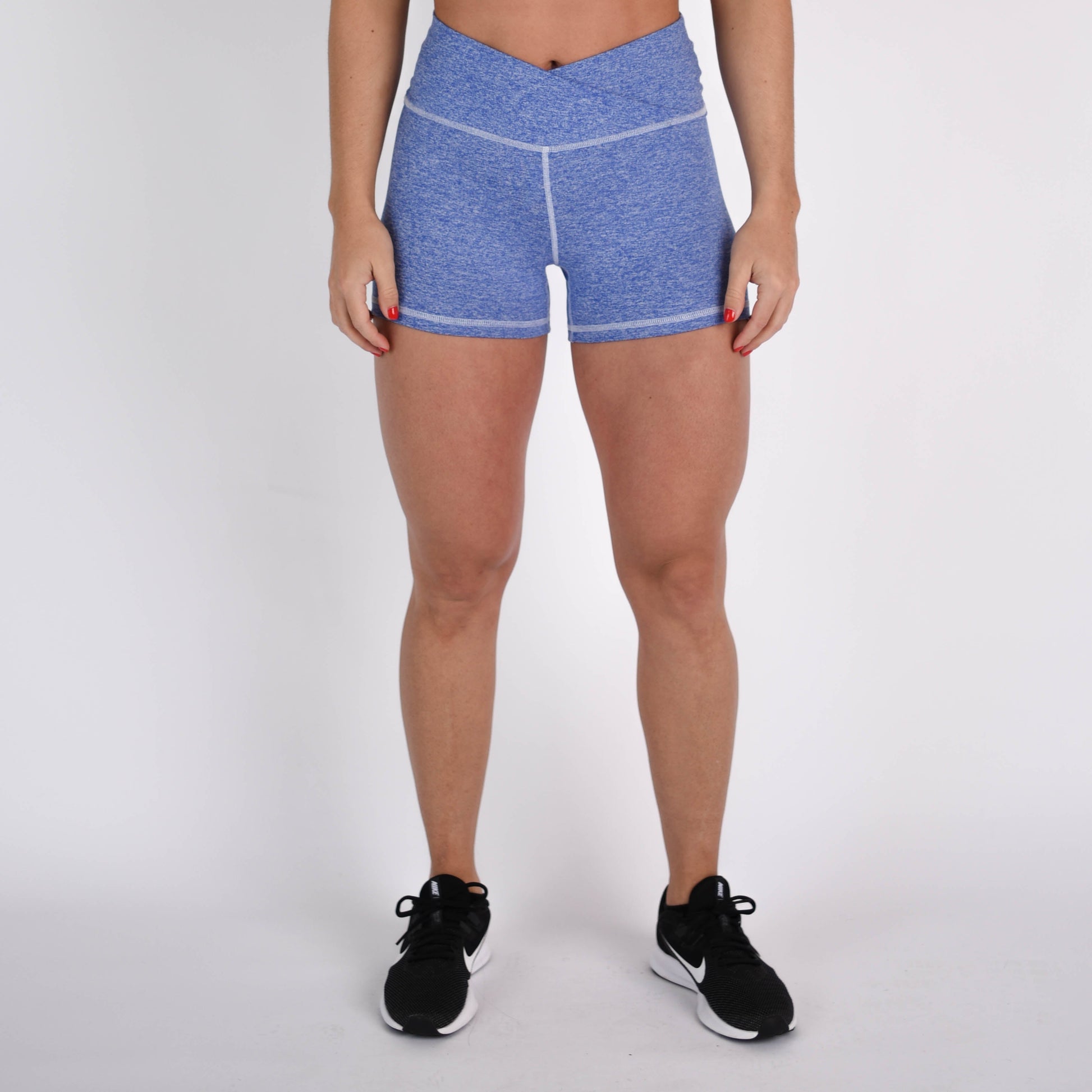 FLEO - V Waistband Short 3.5" - High Rise - Shorts - h.royal-vwb-1