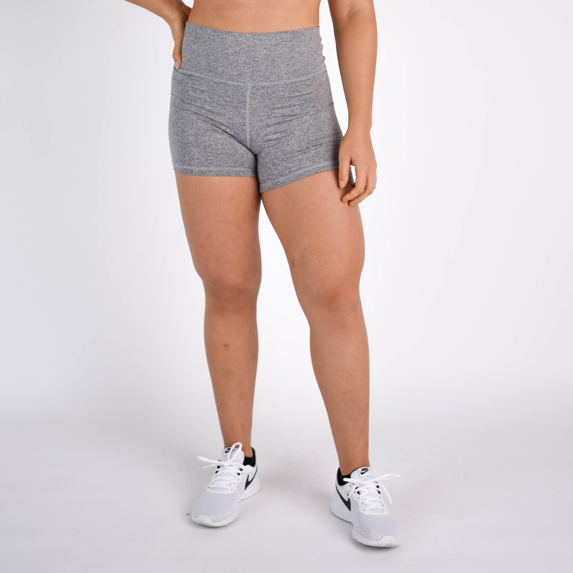 FLEO - True High Short 4" - Higher Rise - Shorts - h.silver-1_5856c55d-e8a5-4585-bfb9-83fa22f4877a