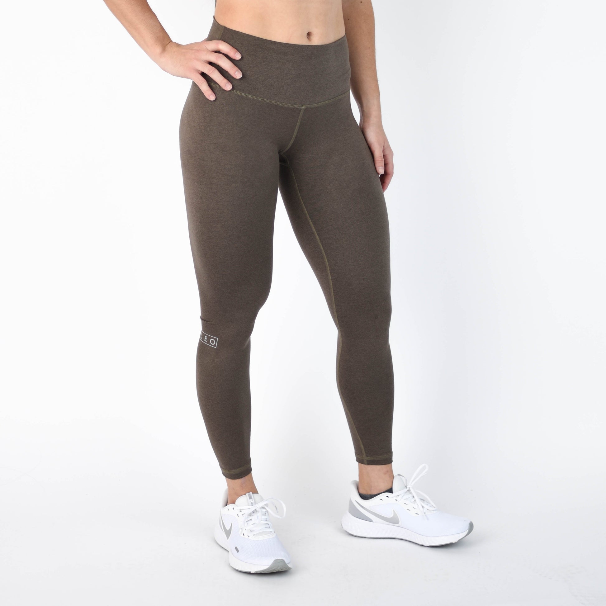 FLEO - El Toro Leggings 25" - High Rise - Leggings - heather-falcon-2