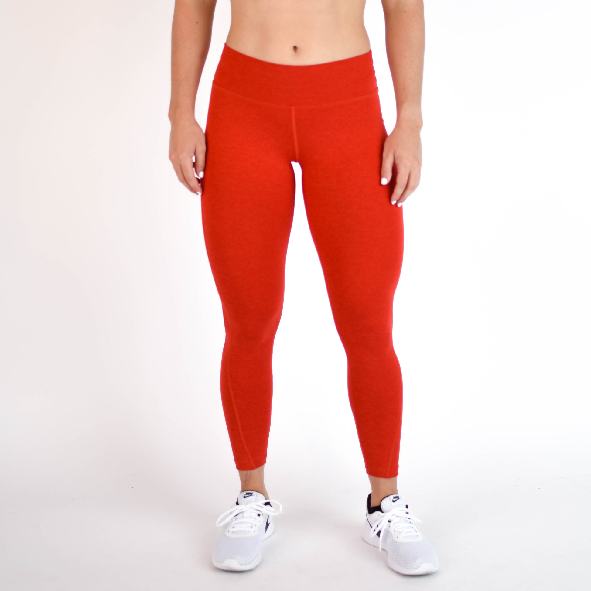 FLEO - Apex Leggings 25" - Mid Rise - Leggings - heather-lava-1_182ee8da-0a34-4d0a-b023-a91f8ca70825