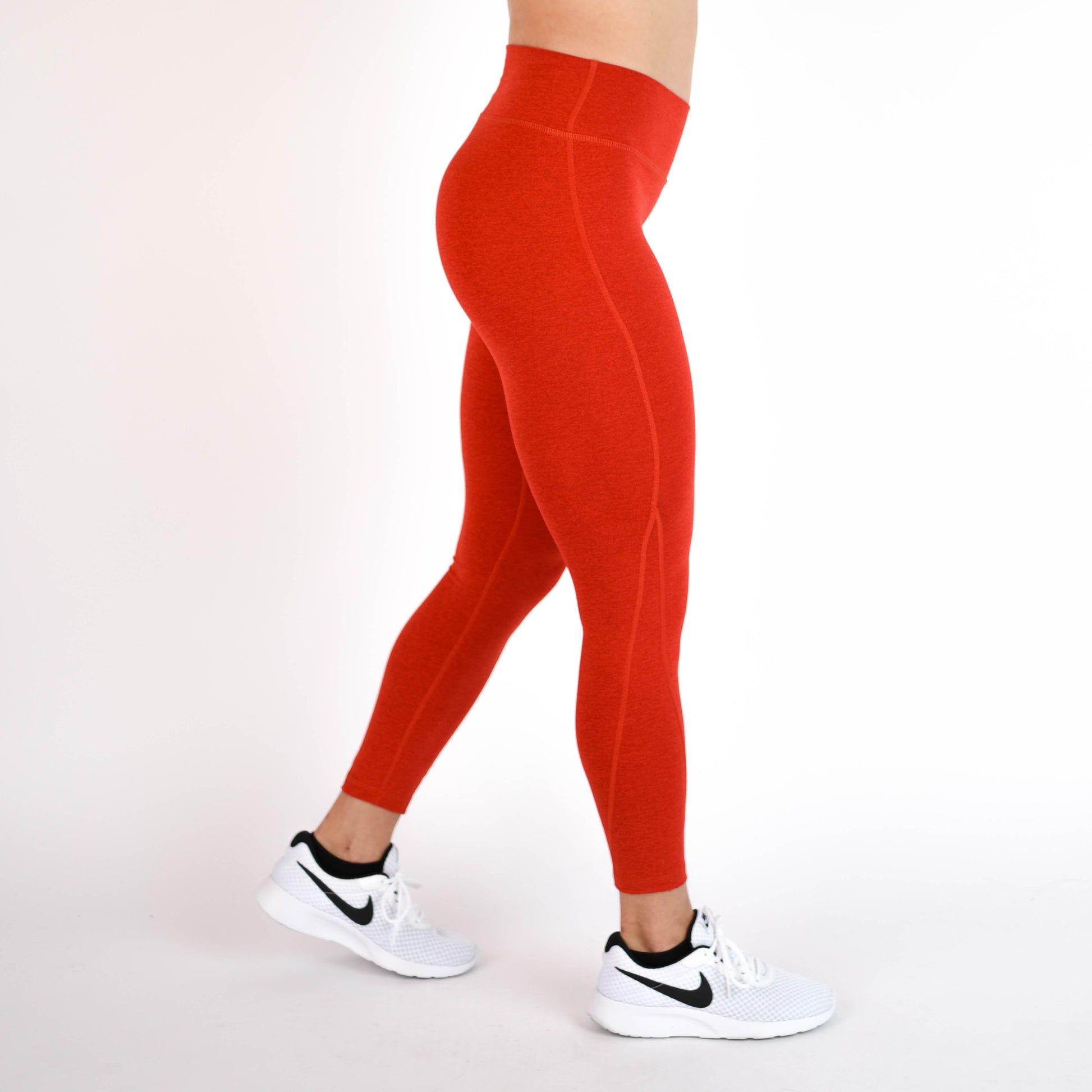 FLEO - Apex Leggings 25" - Mid Rise - Leggings - heather-lava-3_26d5969b-2489-429d-89ac-c1fa46986dc2
