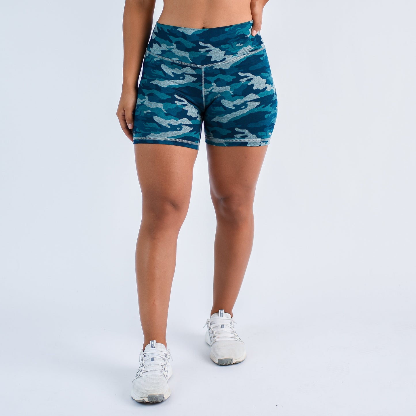 FLEO - Go Go Short 5" - High Rise - Shorts - hgoblincamogogo-1