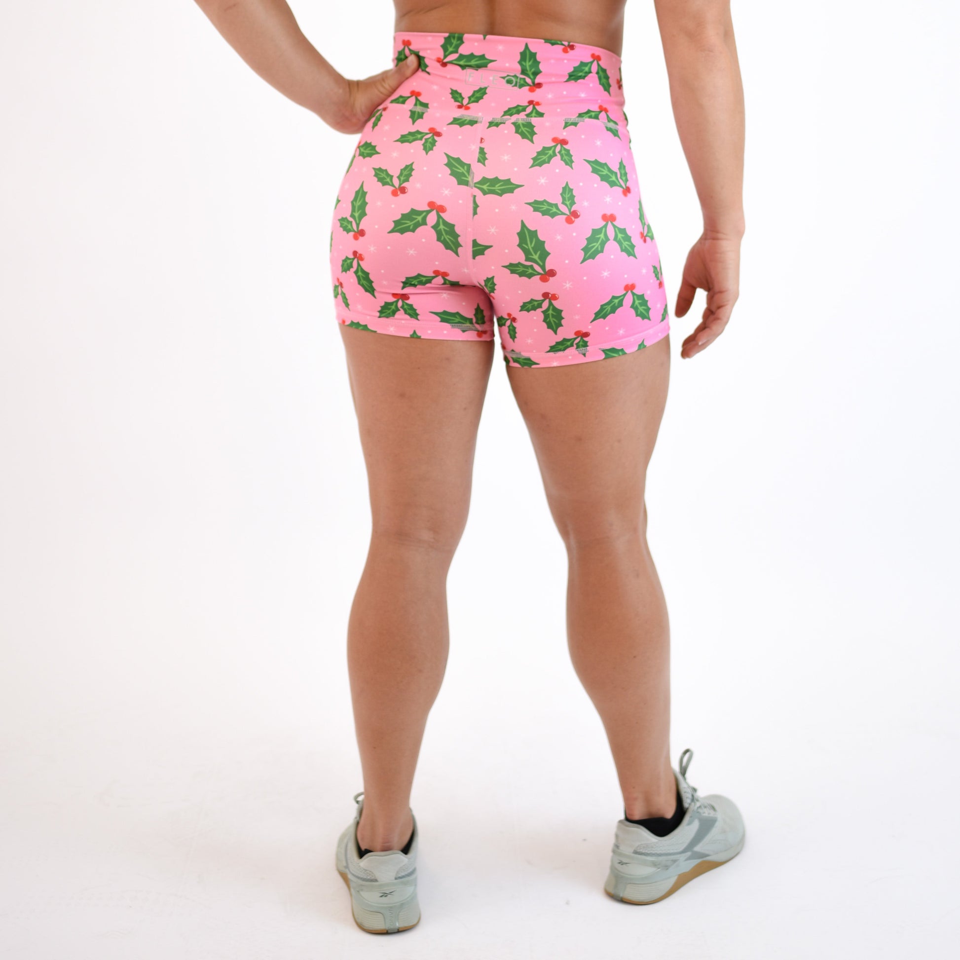 FLEO - V Waistband Short 3.5" - High Rise - Shorts - holly-jolly-6