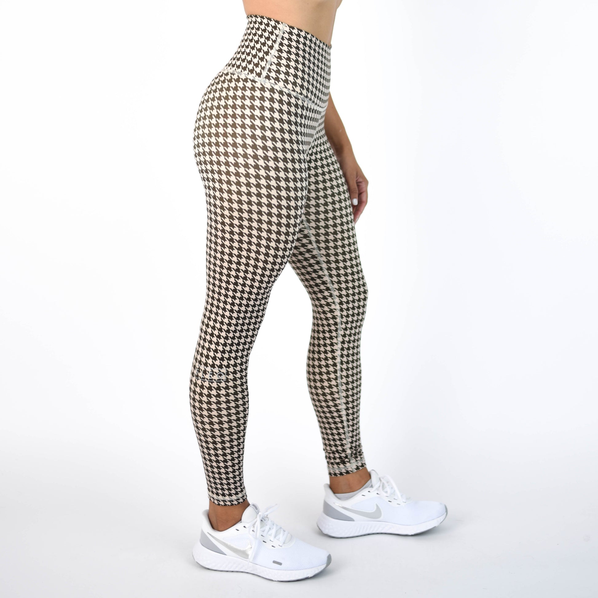 FLEO - El Toro Leggings 25" - High Rise - Leggings - houndstooth-3_4053c832-f6f8-4847-b7f7-814fc79ca258