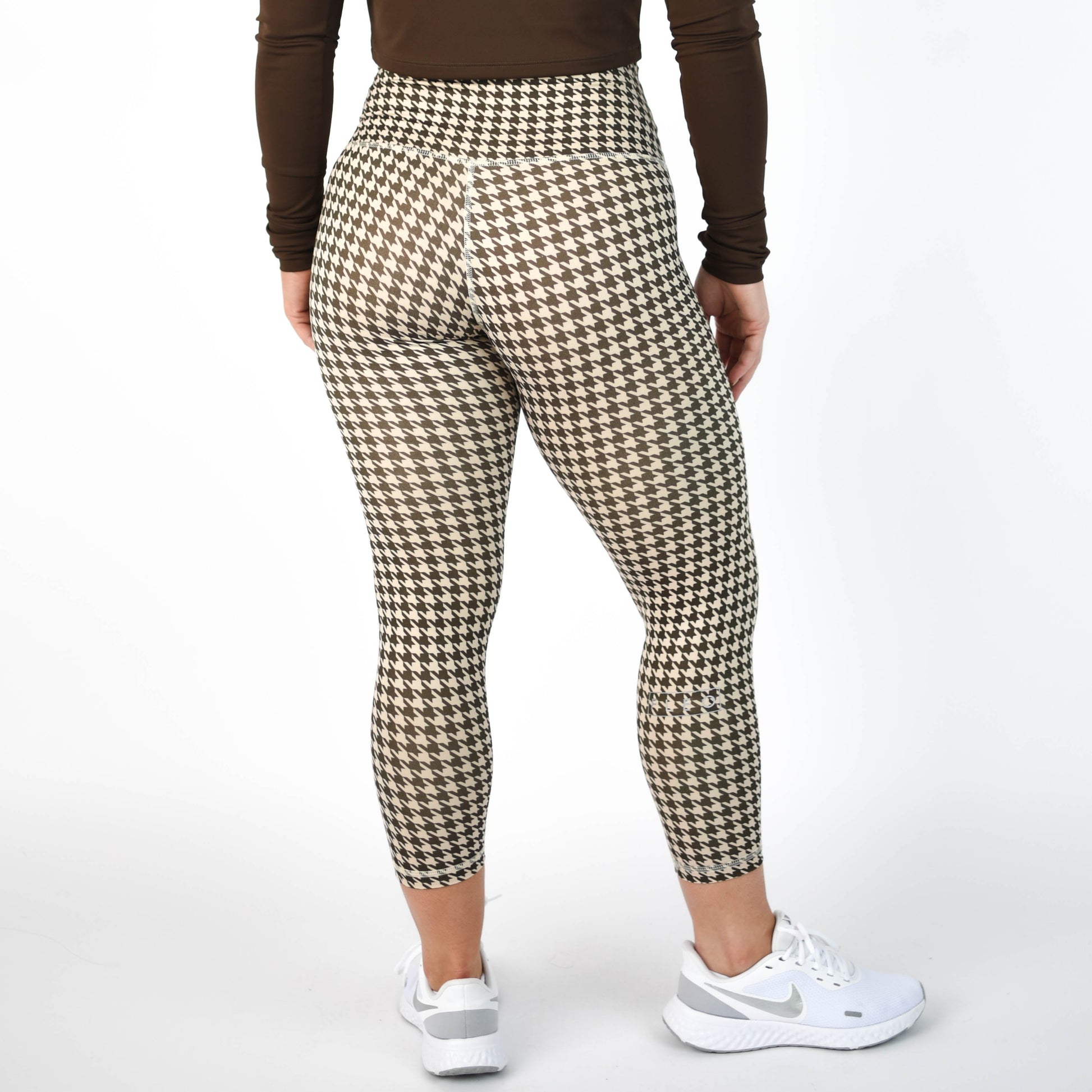 FLEO - El Toro Leggings 21" - High Rise - Leggings - houndstooth-5