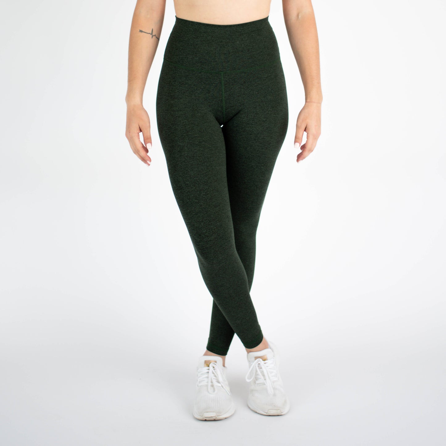 FLEO - Super High Legging - Higher Rise - Leggings - hunter-green-6