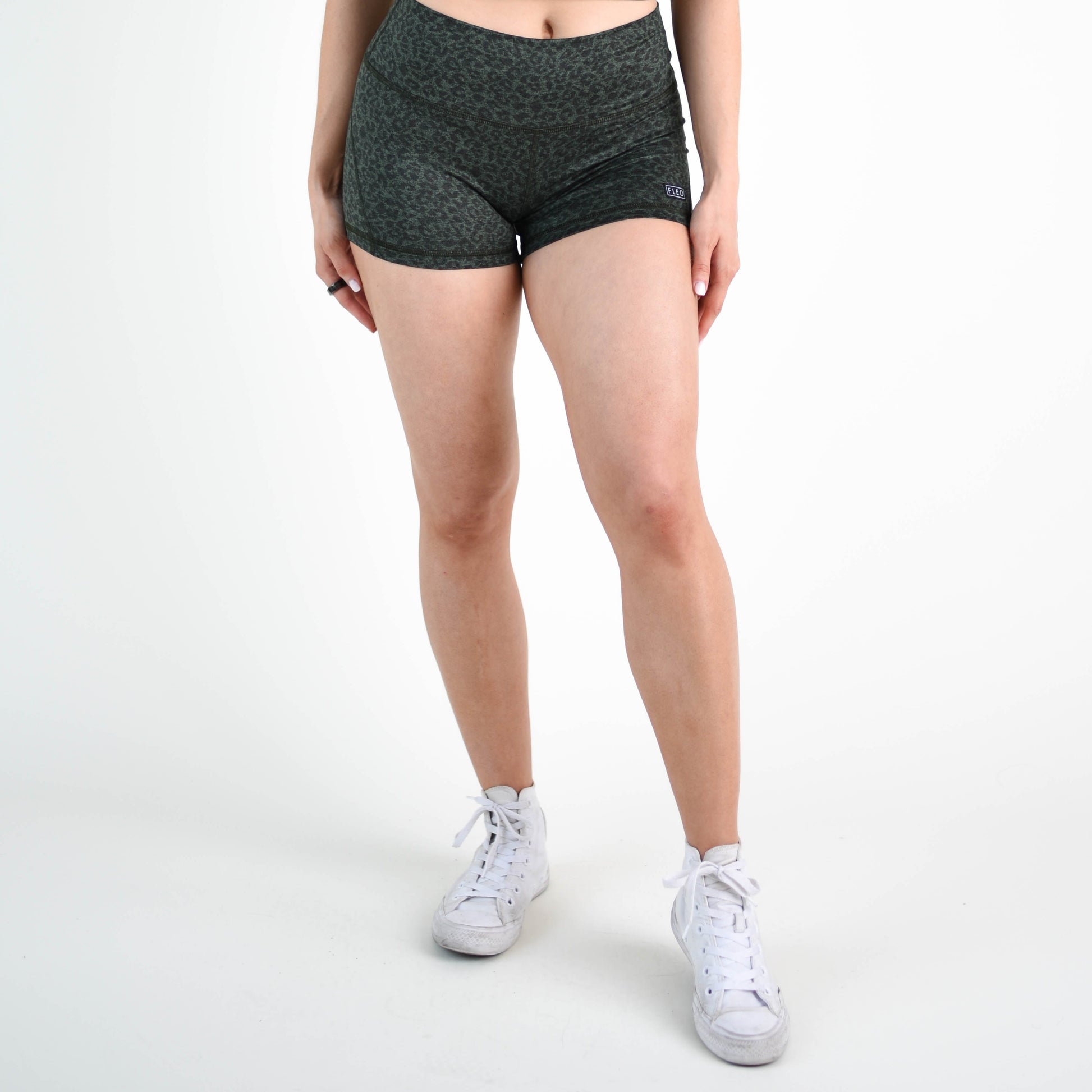 FLEO - Apex Contour Short 3.25" - Mid Rise - Shorts - hunter-green-leo-1