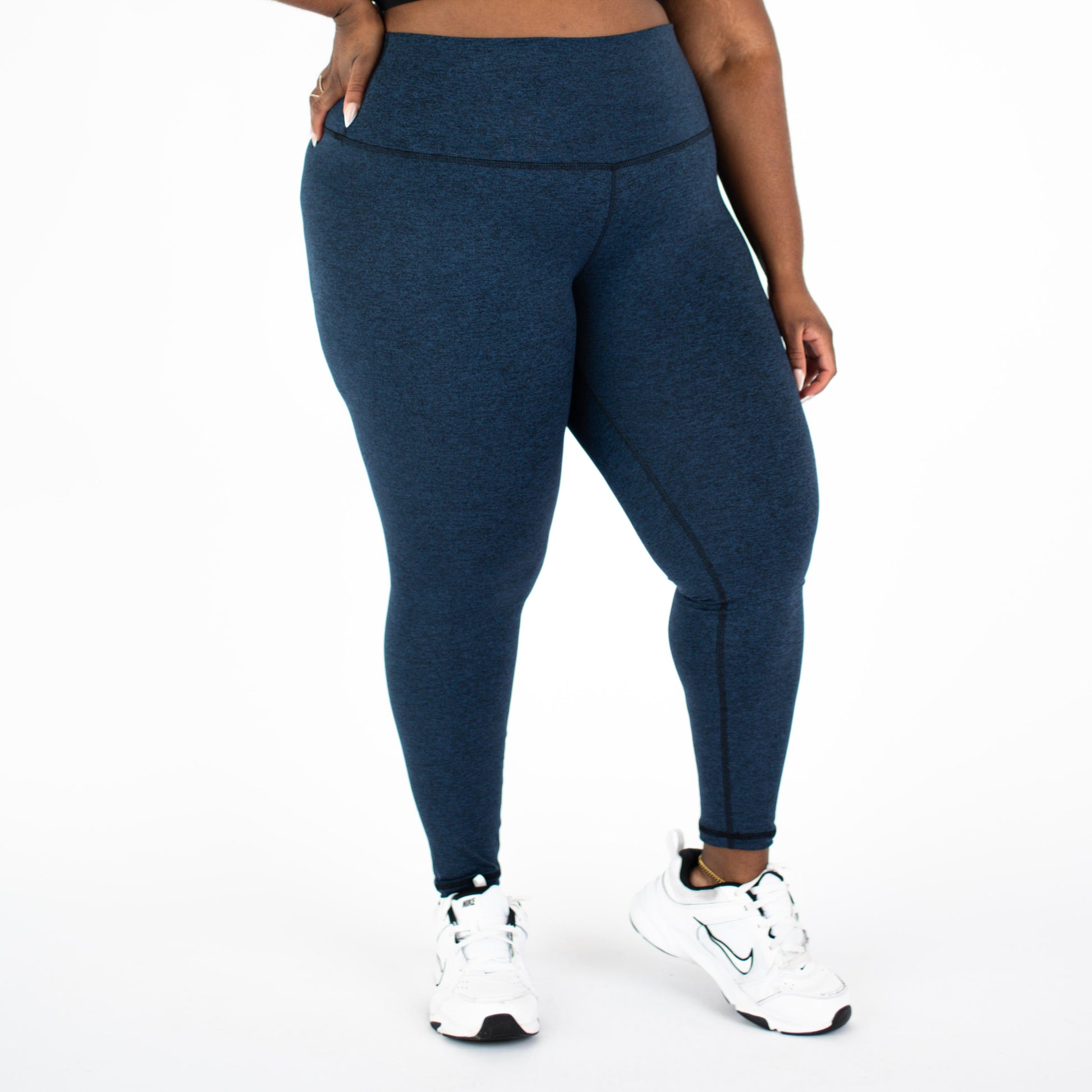 FLEO - El Toro Leggings 25" - High Rise - Leggings - iris-blk-2_1c695e1b-dfc9-44c7-9161-a1d7be8460e2