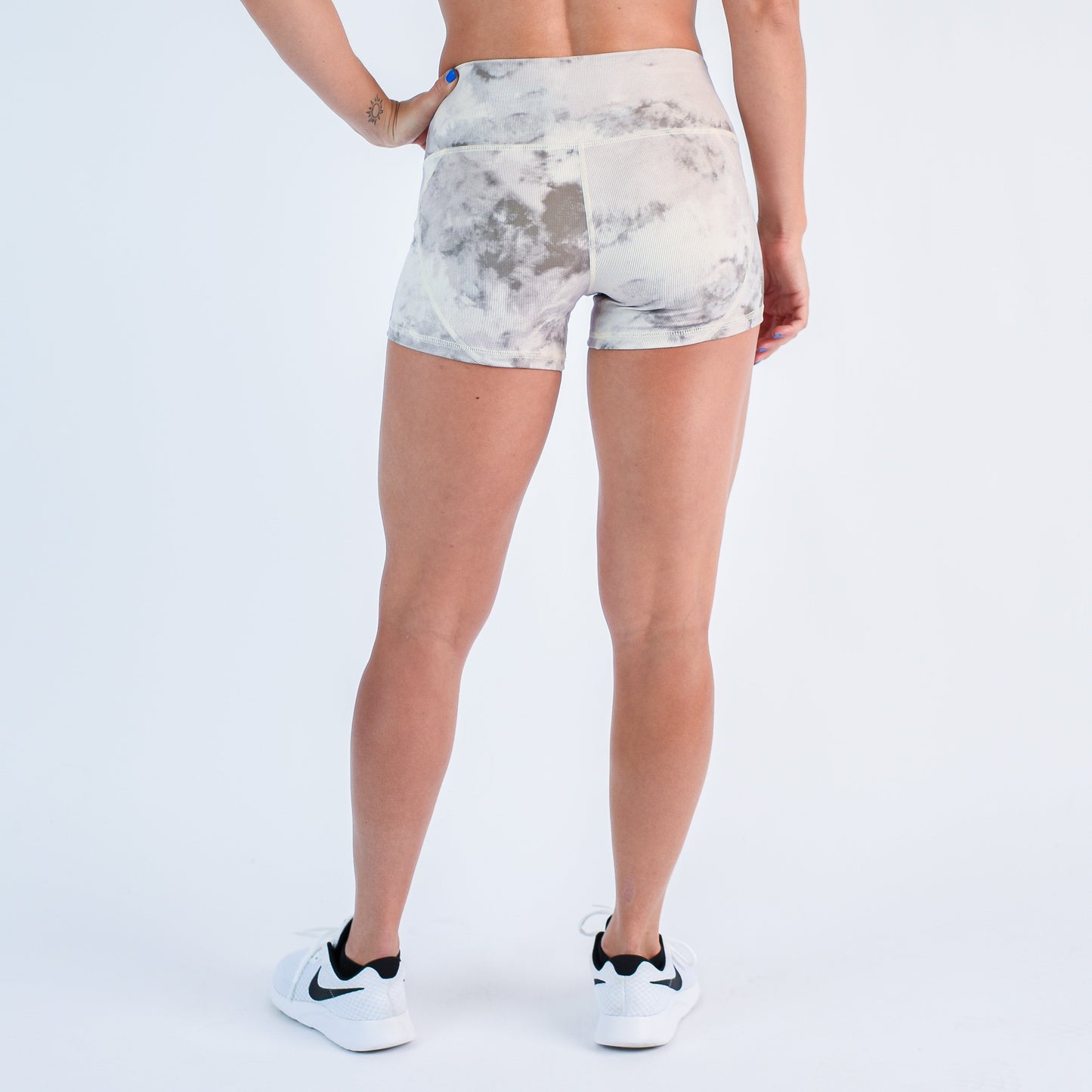 FLEO - Apex Contour Short 3.25" - Mid Rise - Shorts - ivorydreamribapex-5