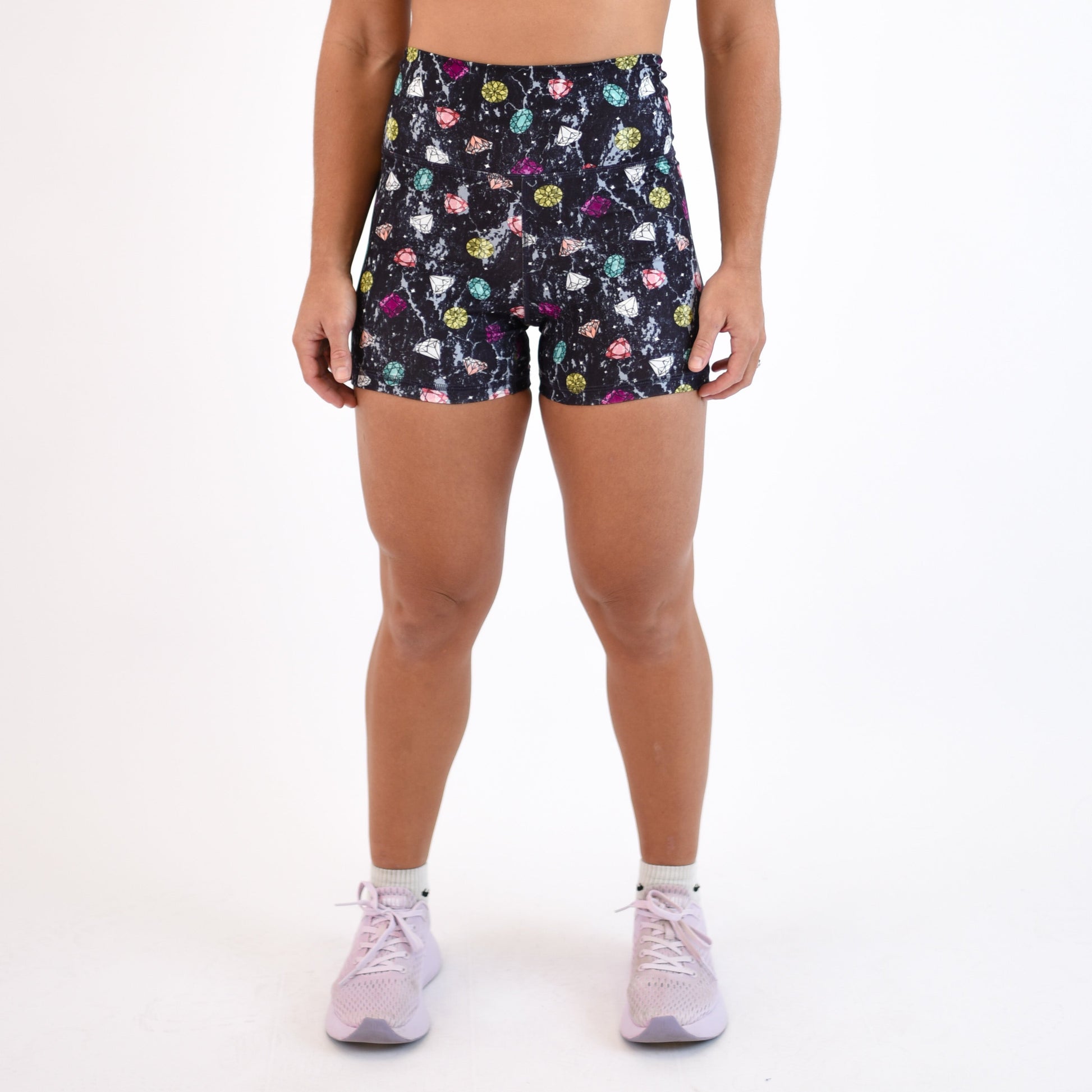 FLEO - True High Short 4" - Higher Rise - Shorts - jingle-bell-1