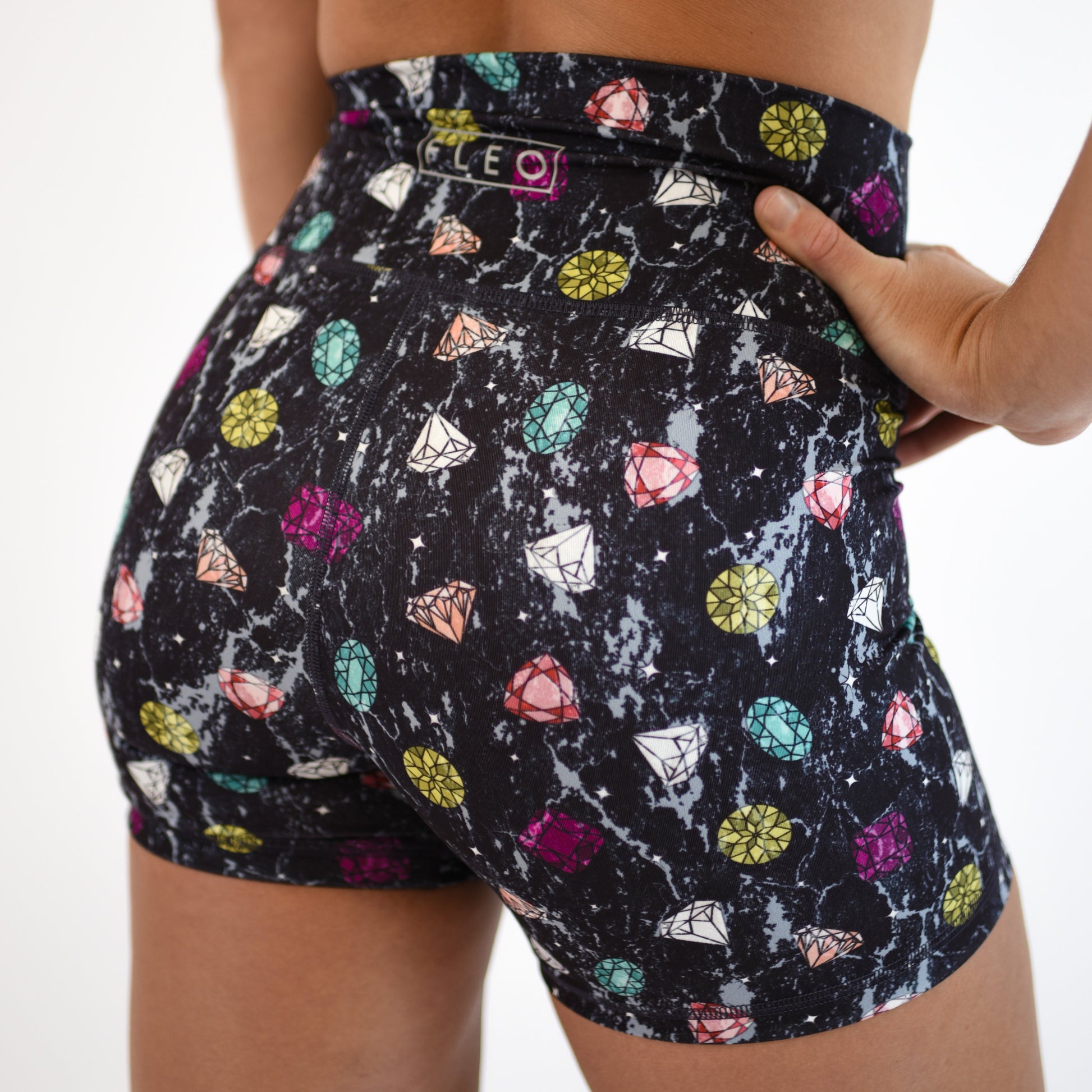 FLEO - True High Short 4" - Higher Rise - Shorts - jingle-bell-5