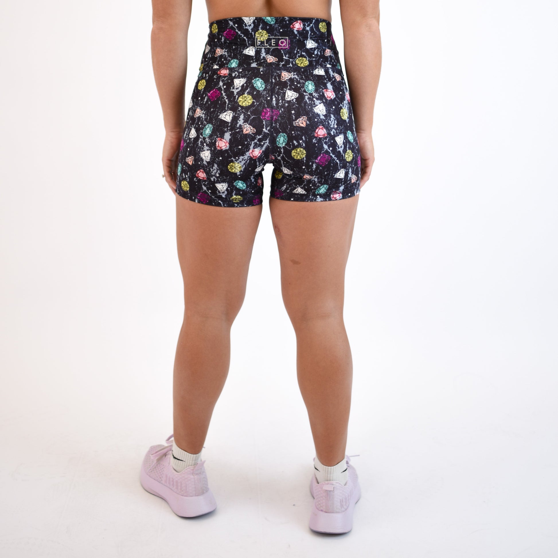 FLEO - True High Short 4" - Higher Rise - Shorts - jingle-bell-6