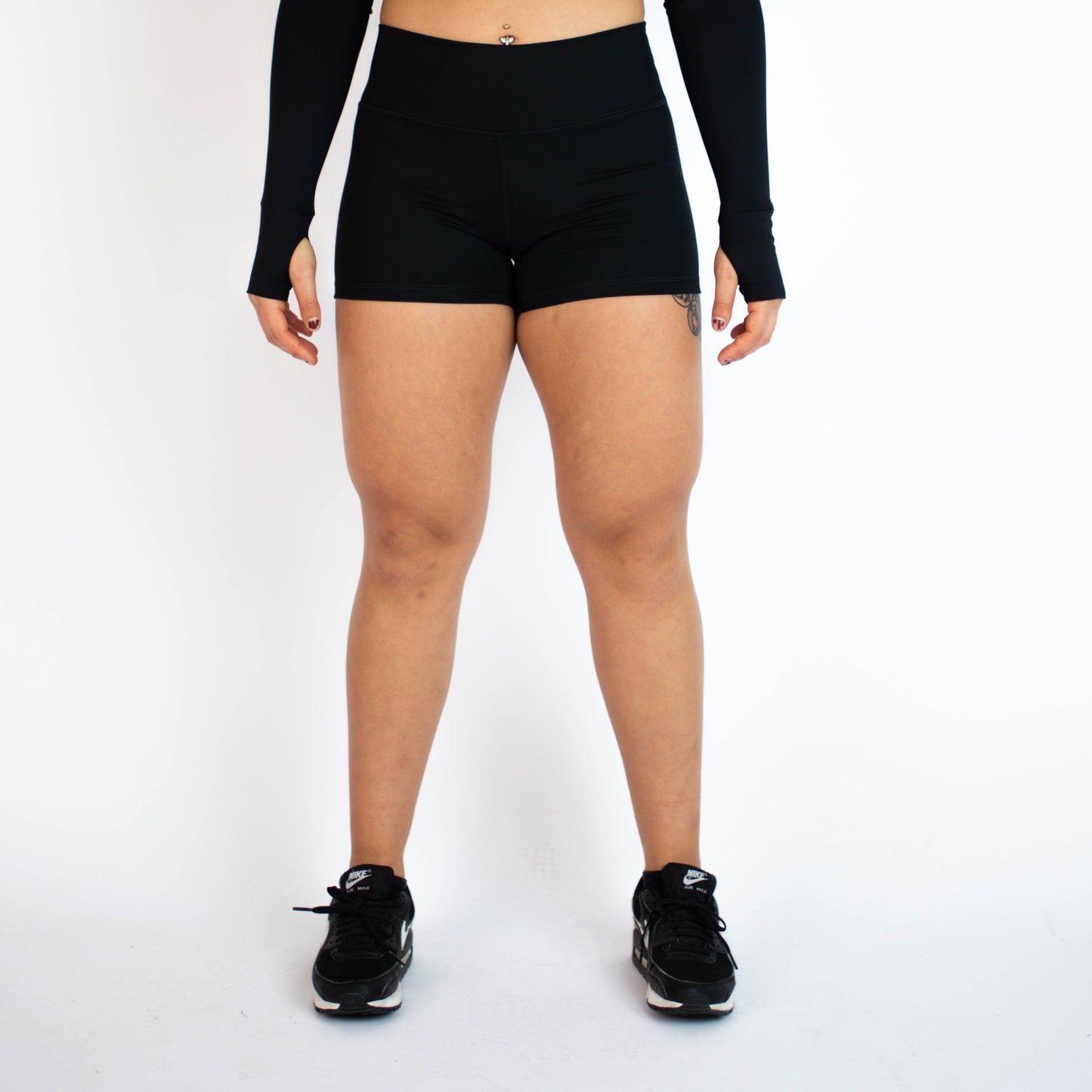 FLEO - Power Mid High Short 3.75" - Mid High Rise - Shorts - juju-sizemedium-1