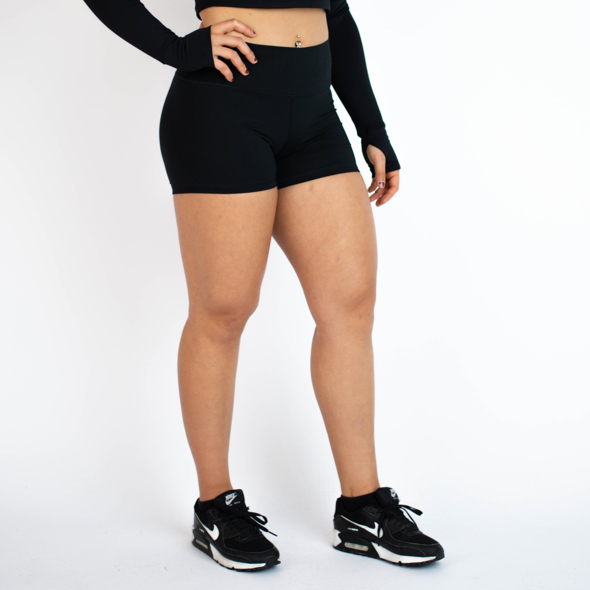 FLEO - Power Mid High Short 3.75" - Mid High Rise - Shorts - juju-sizemedium-2