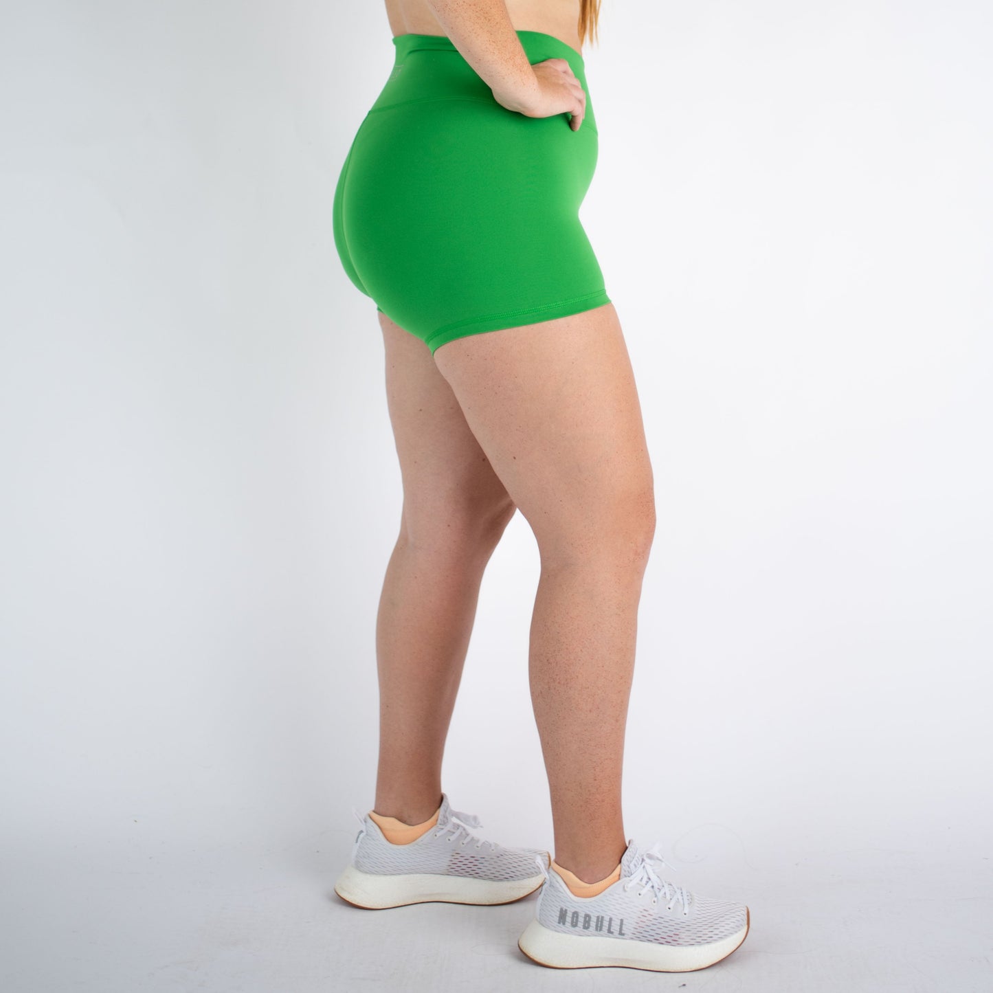 FLEO - V Waistband Short 3.5" - High Rise - Shorts - kellygreen-3_8f93d534-7eb4-4a54-b984-39f2d0c8806d