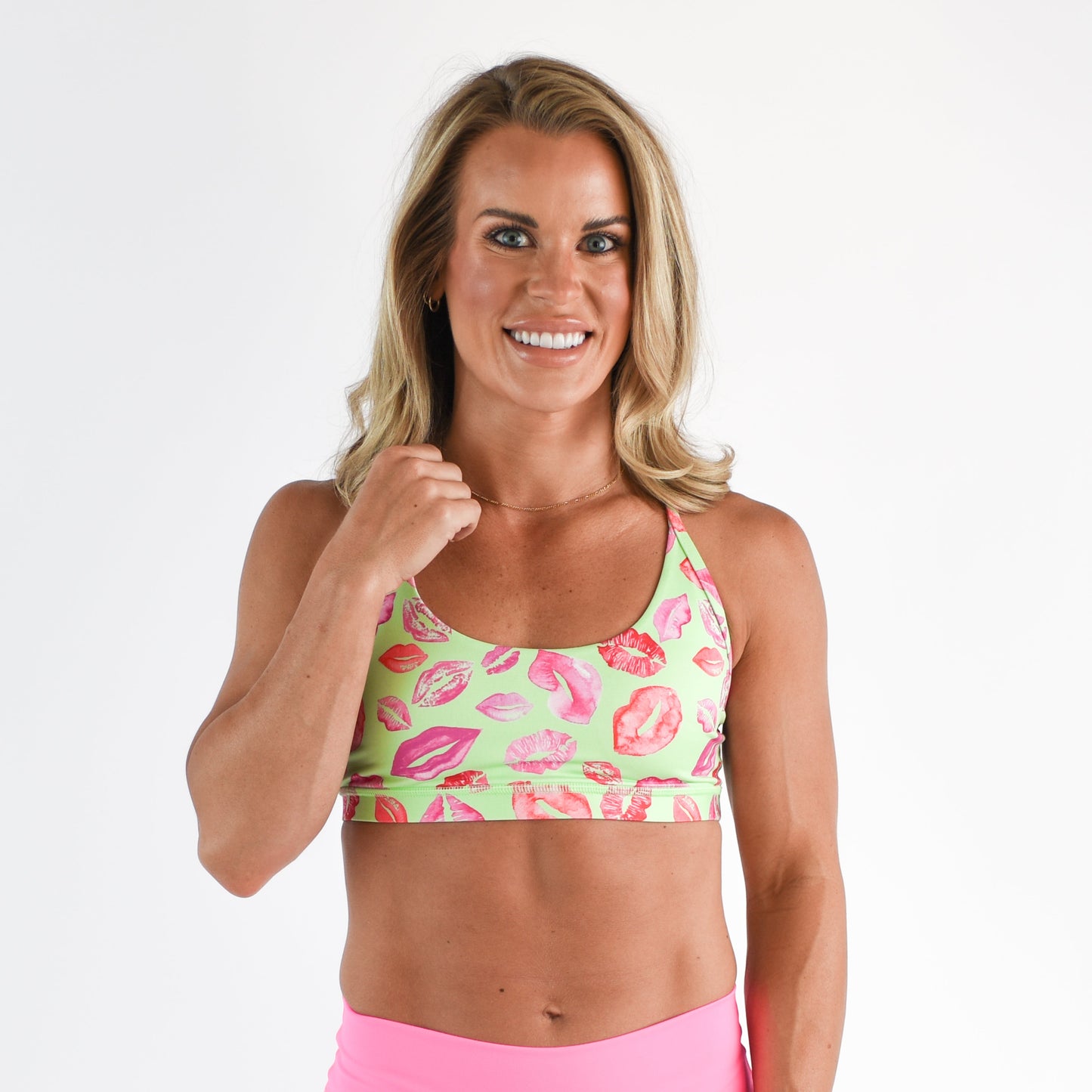 FLEO - Cami Sports Bra - Light Support - Sports Bra - lips-1