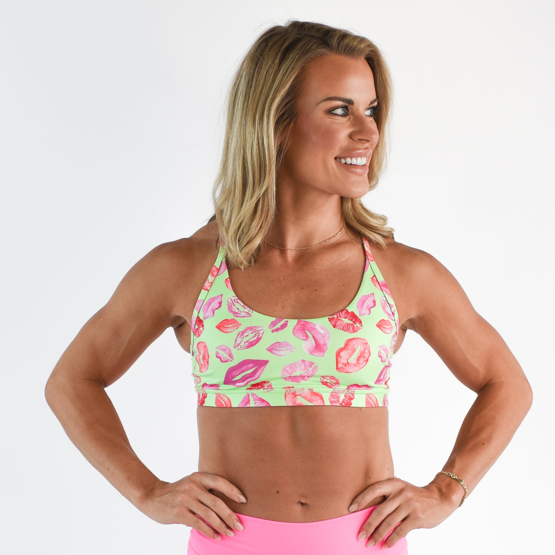 FLEO - Cami Sports Bra - Light Support - Sports Bra - lips-3