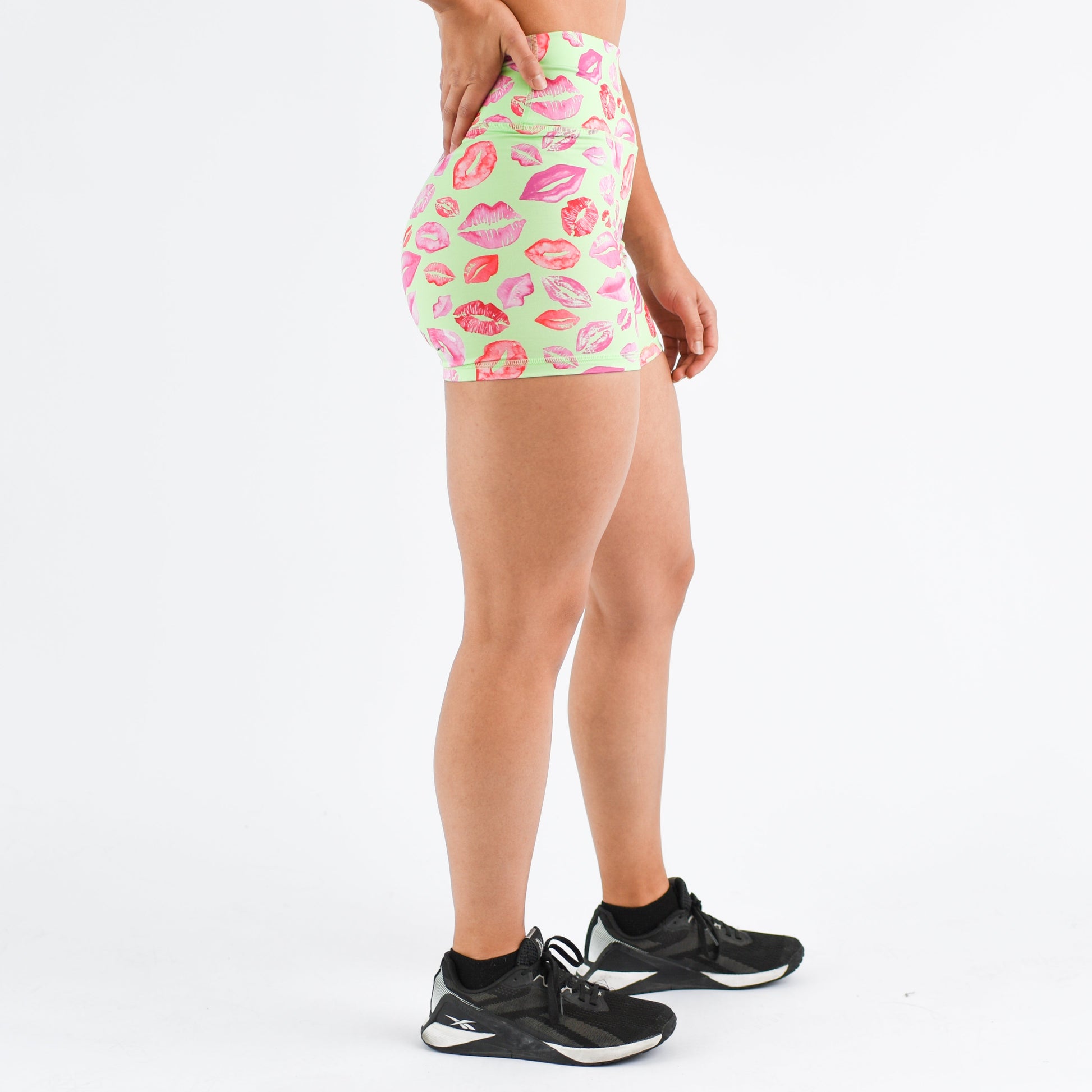 FLEO - True High Short 4" - Higher Rise - Shorts - lips-3_4ed63855-4a3a-476f-be89-82497a13adcd