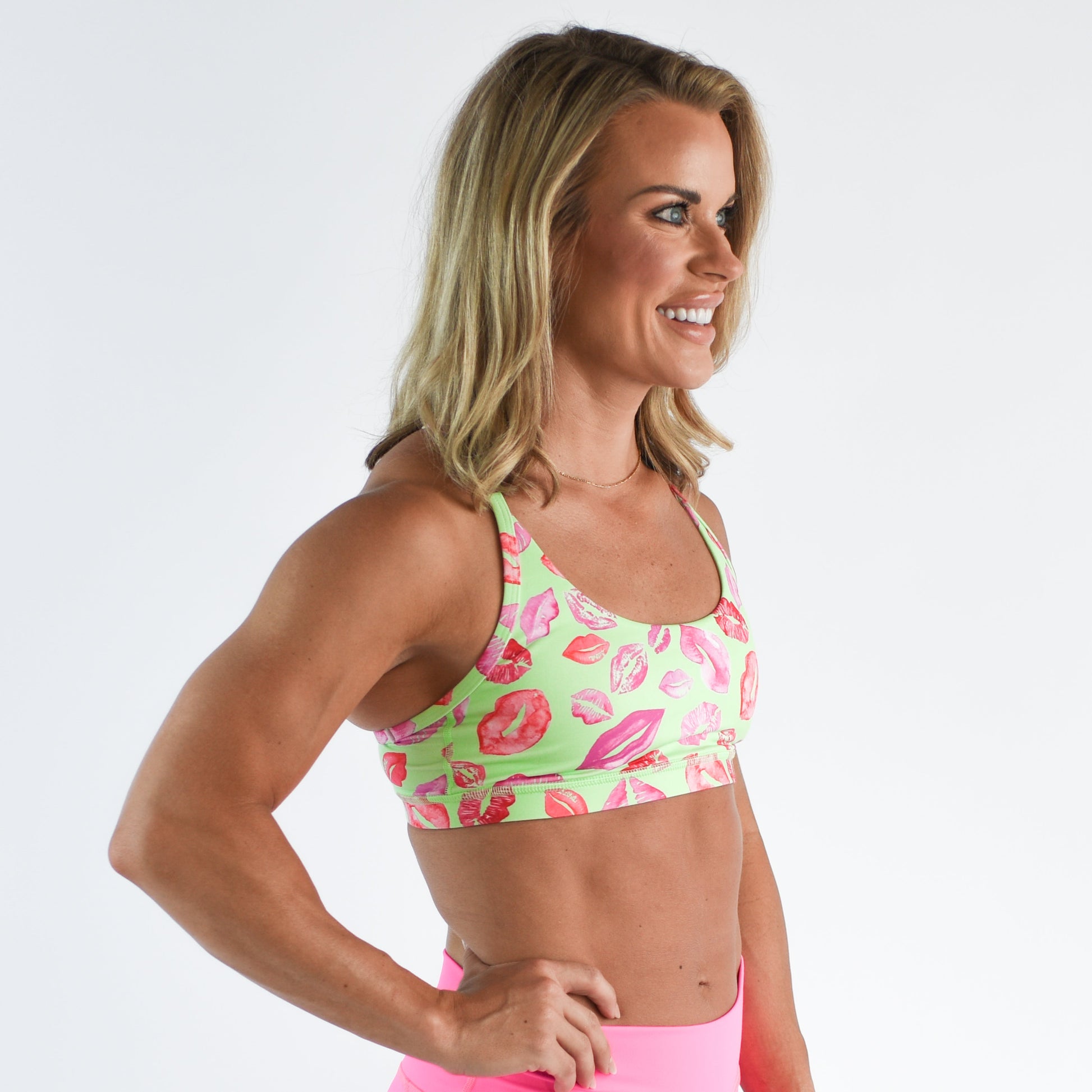 FLEO - Cami Sports Bra - Light Support - Sports Bra - lips-4