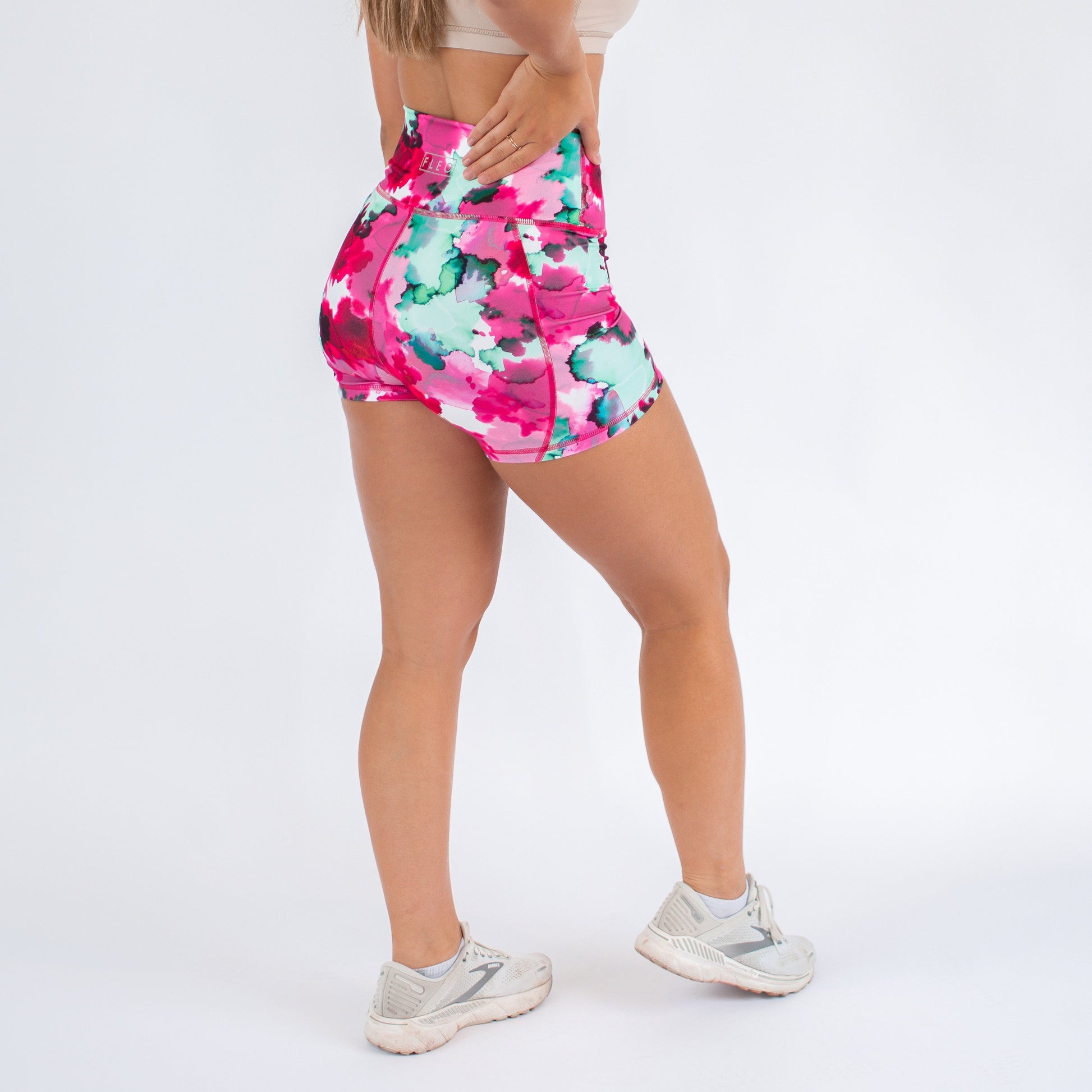 FLEO - True High Contour Short 4" - Higher Rise - Shorts - magentawishthc-4