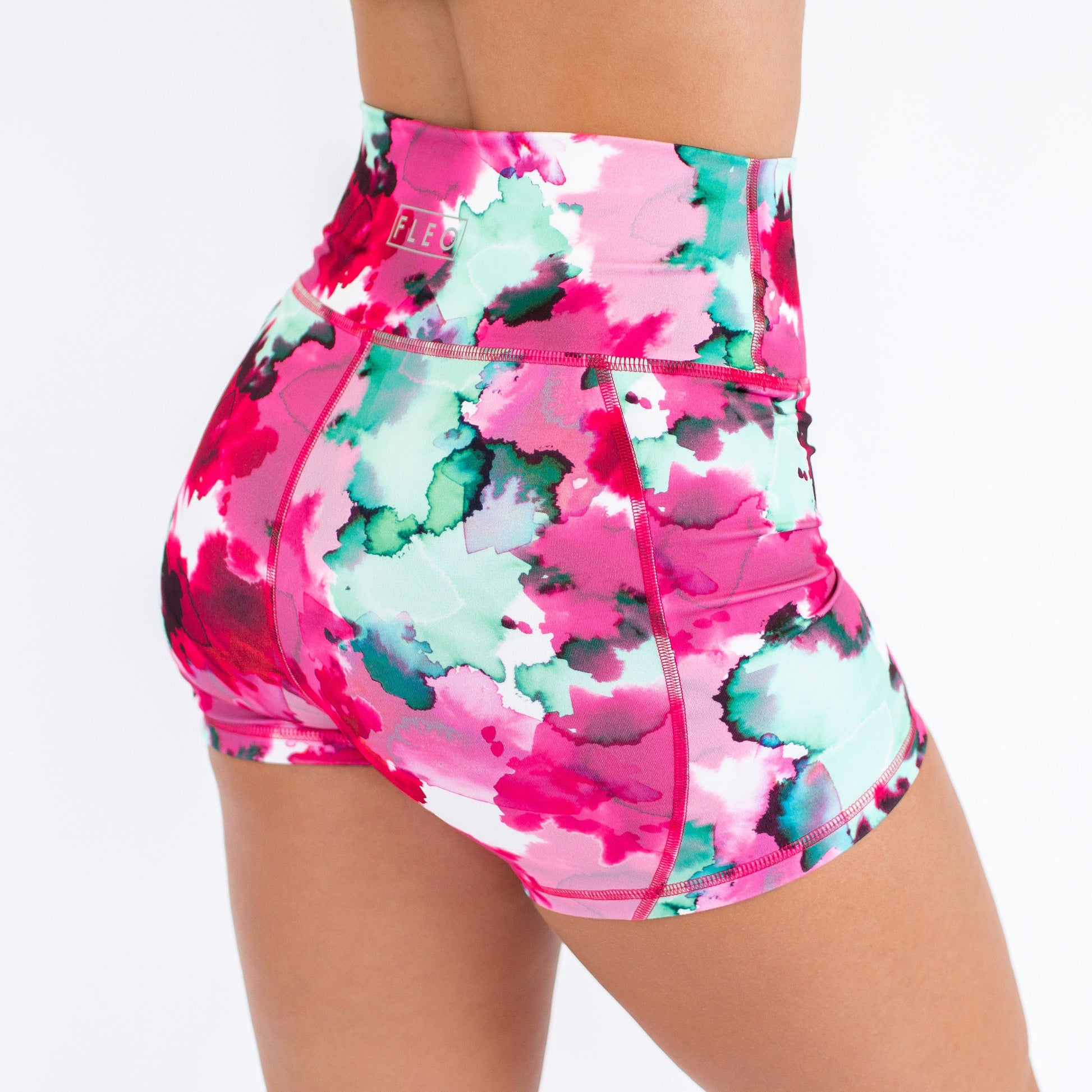 FLEO - True High Contour Short 4" - Higher Rise - Shorts - magentawishthc-5