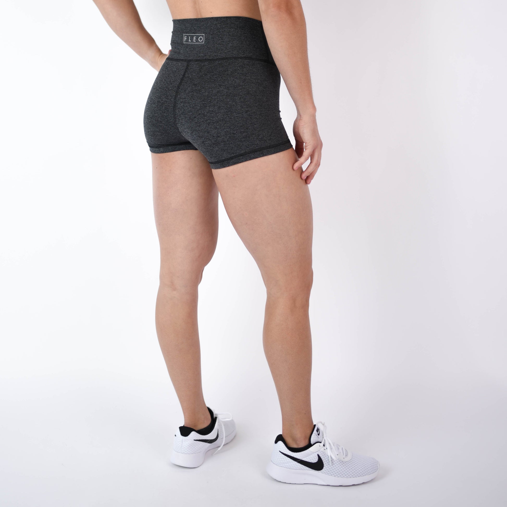 FLEO - True High Original Short 2.5" - Higher Rise - Shorts - magnet-black-4_b8eb24e2-4936-4e17-8f15-e579156cf6ef