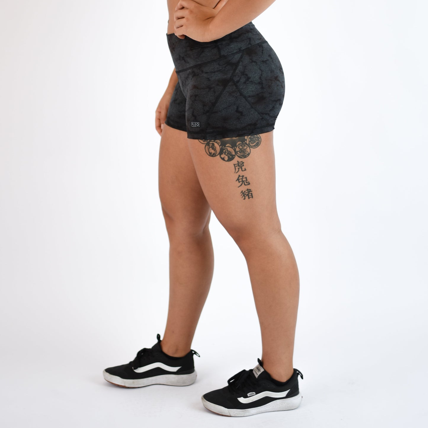 FLEO - Apex Contour Short 3.25" - Mid Rise - Shorts - marble-glow-4