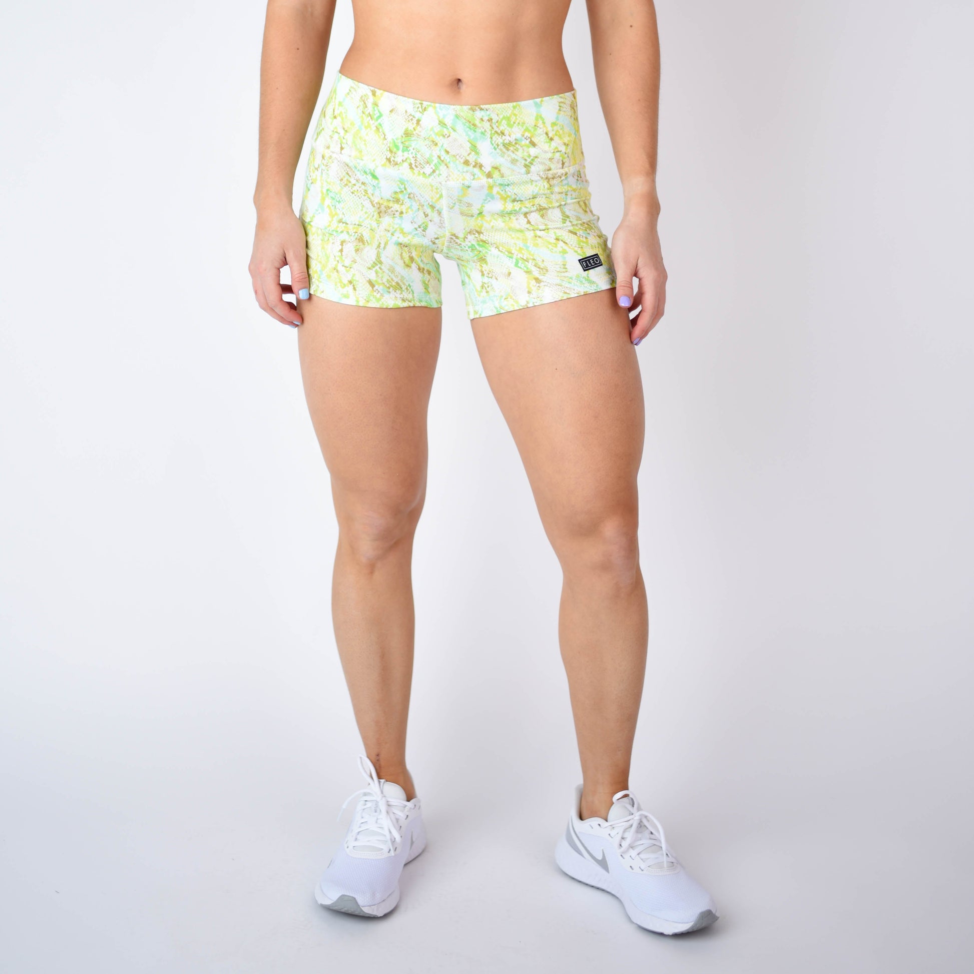 FLEO - Apex Contour Short 3.25" - Mid Rise - Sale - marble-snake-7