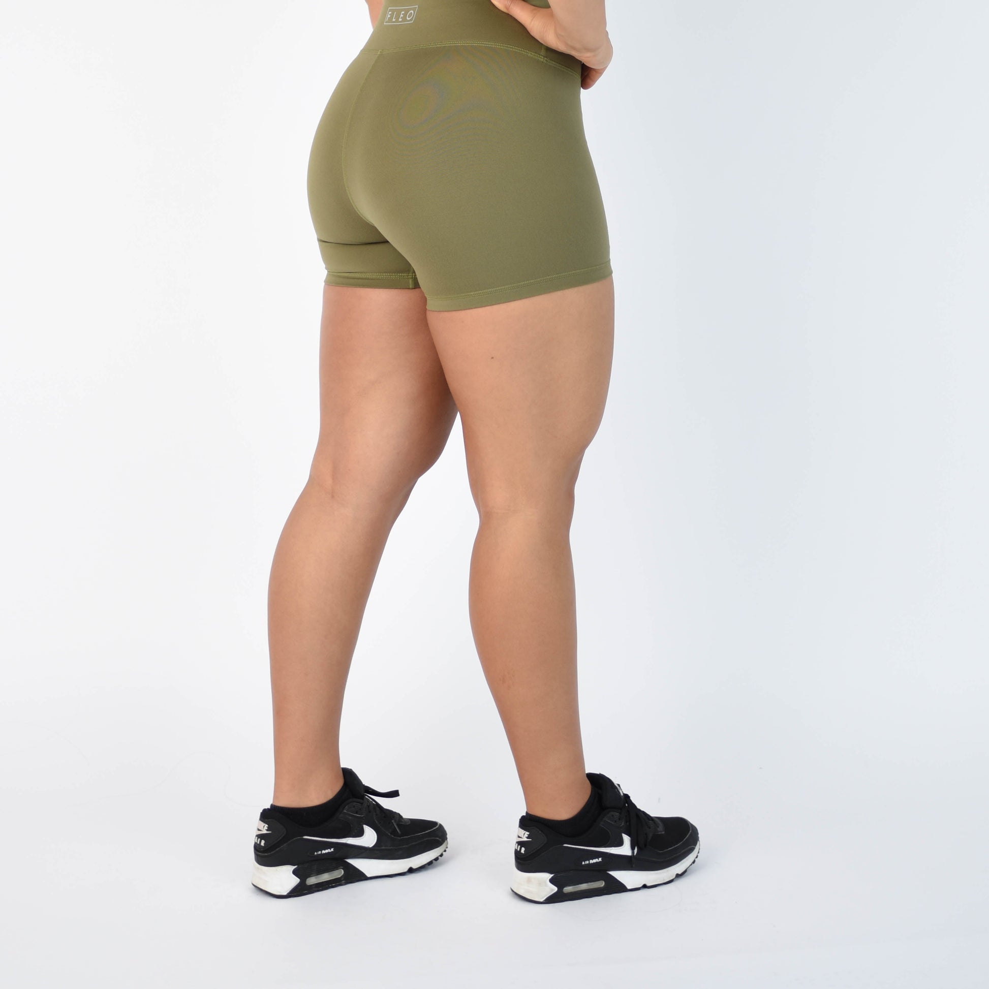FLEO - True High Short 4" - Higher Rise - Shorts - martiniolive-4_c7e31c47-bc17-4d04-a23e-00edf8c6d4a8