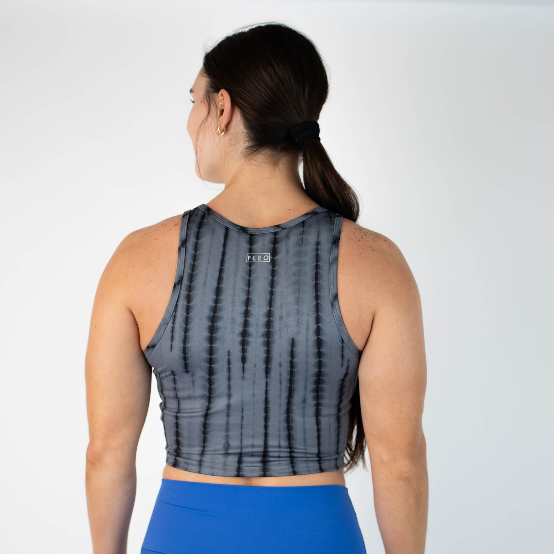 FLEO - Tempo Crop Tank - Fitted - Sale - metalliac-freq-4