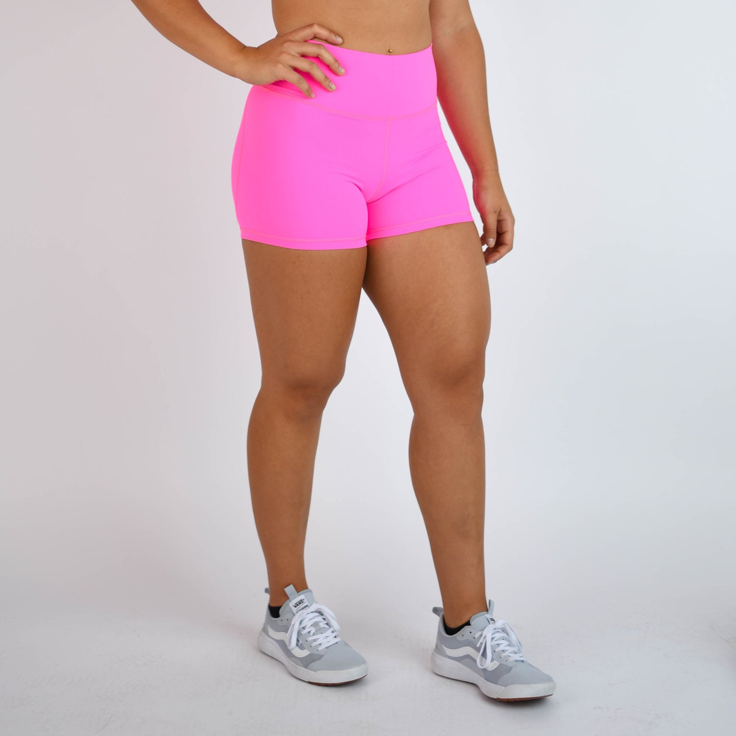 FLEO - Neon Pink True High Contour - Shorts - neon-pink-2_9bcb9819-2be7-457c-97be-5816c5adcad8